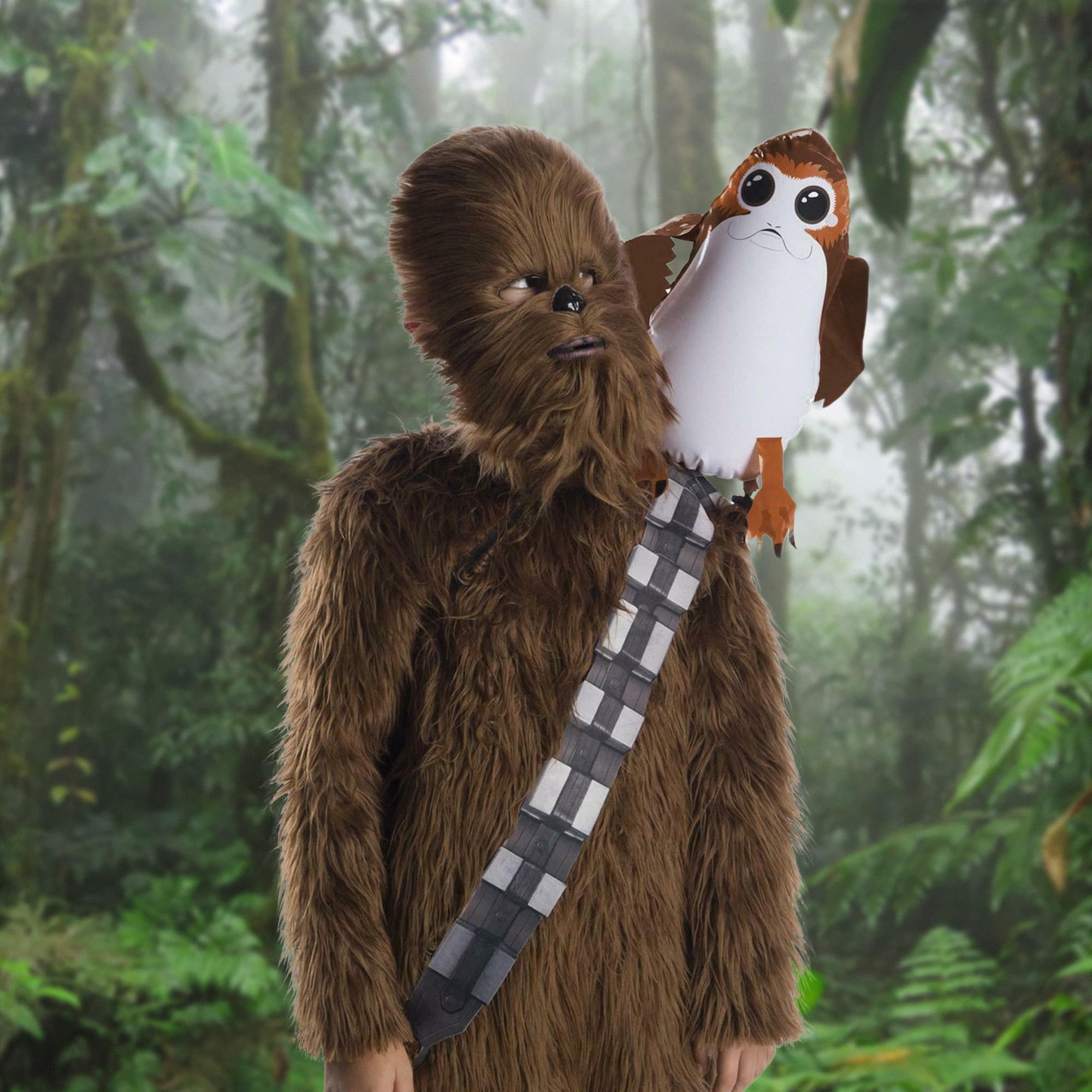 Adorable Star Wars Inflatable Porg Shoulder Sitter for Kids' Halloween Costumes