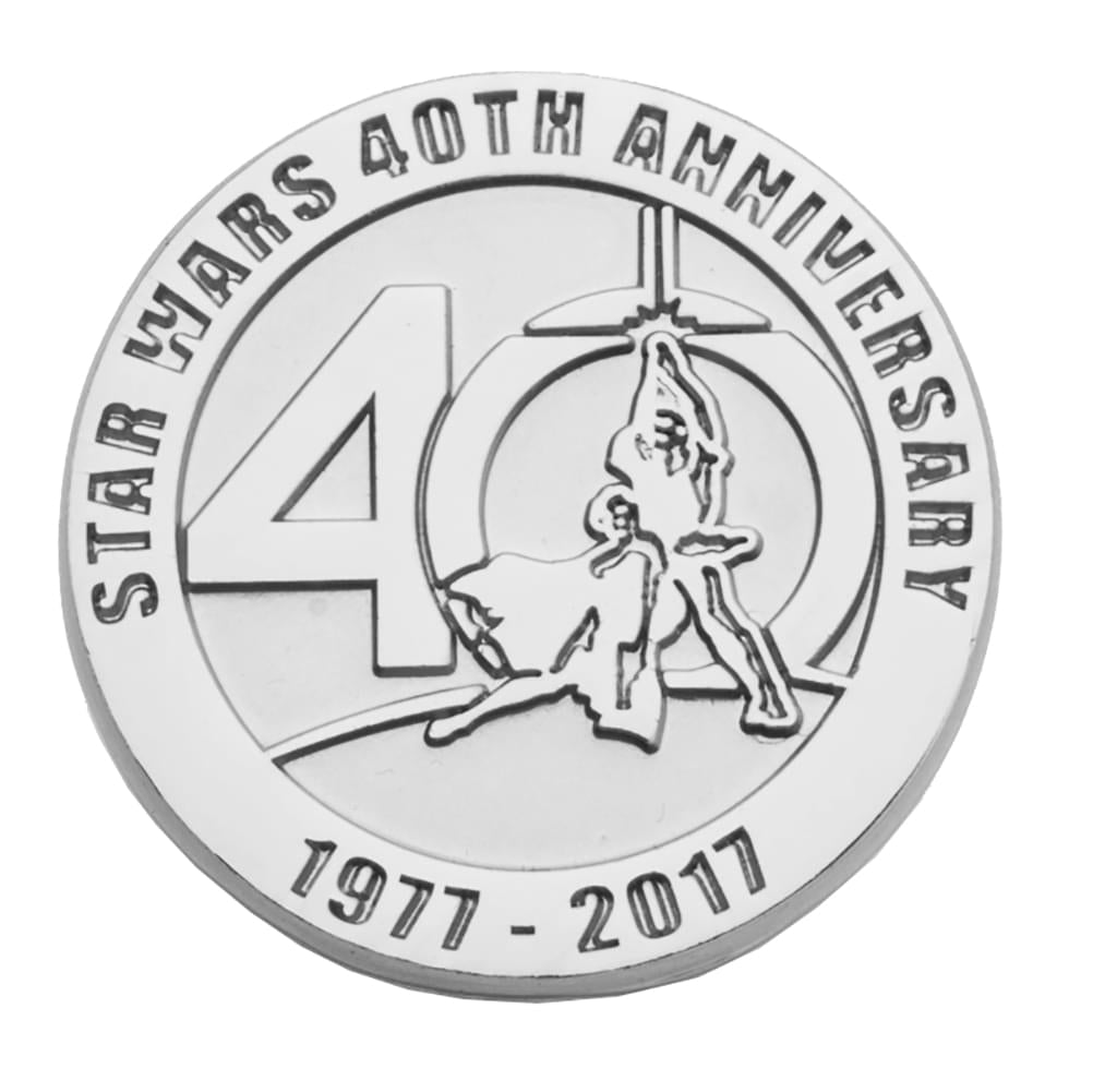 Exclusive 40th Anniversary Star Wars Limited Edition Pin - A Must-Have for Fans!