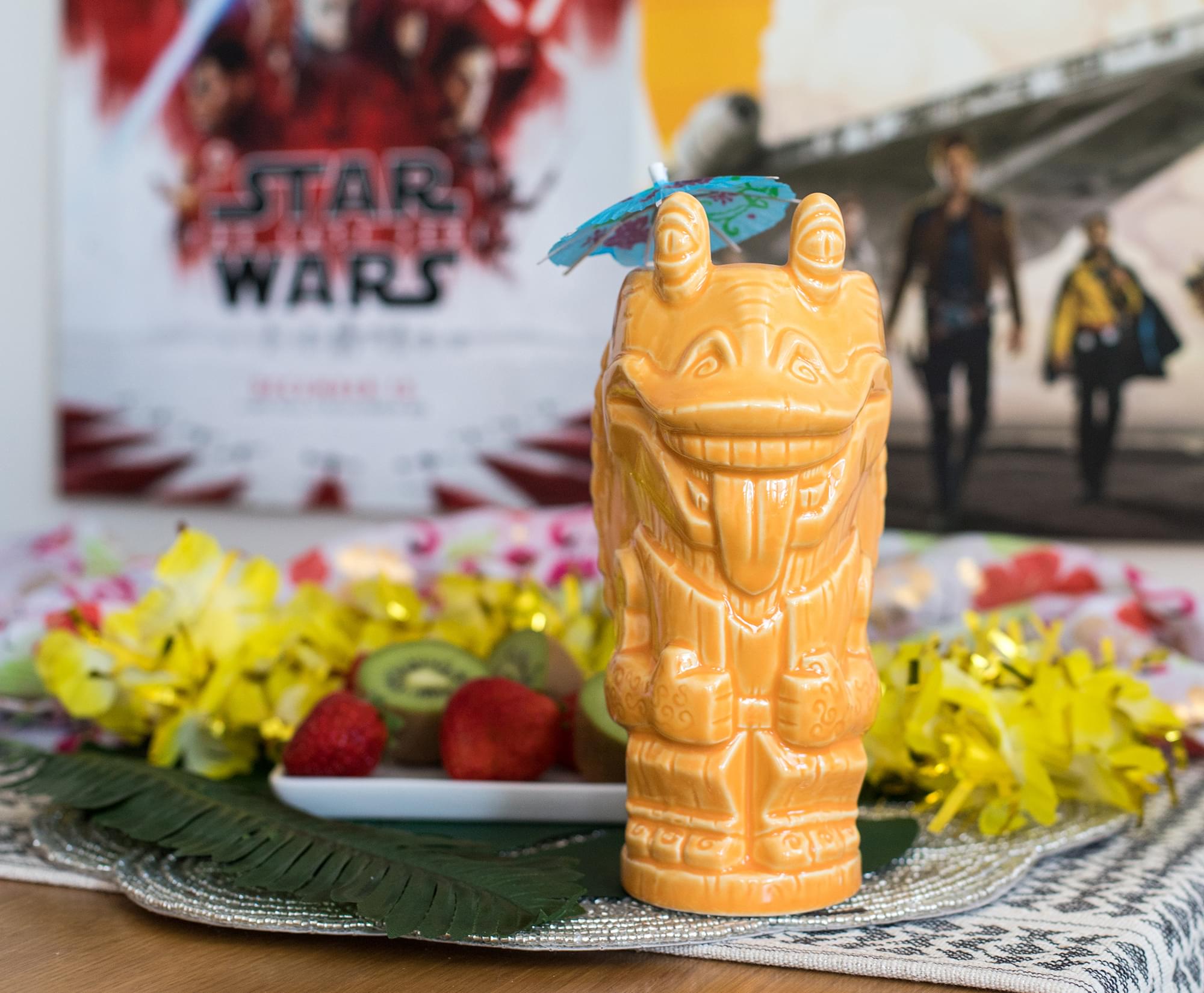 Geeki Tikis Star Wars Jar Jar Binks 18-Ounce Ceramic Mug - A Galactic Sip of Fun!