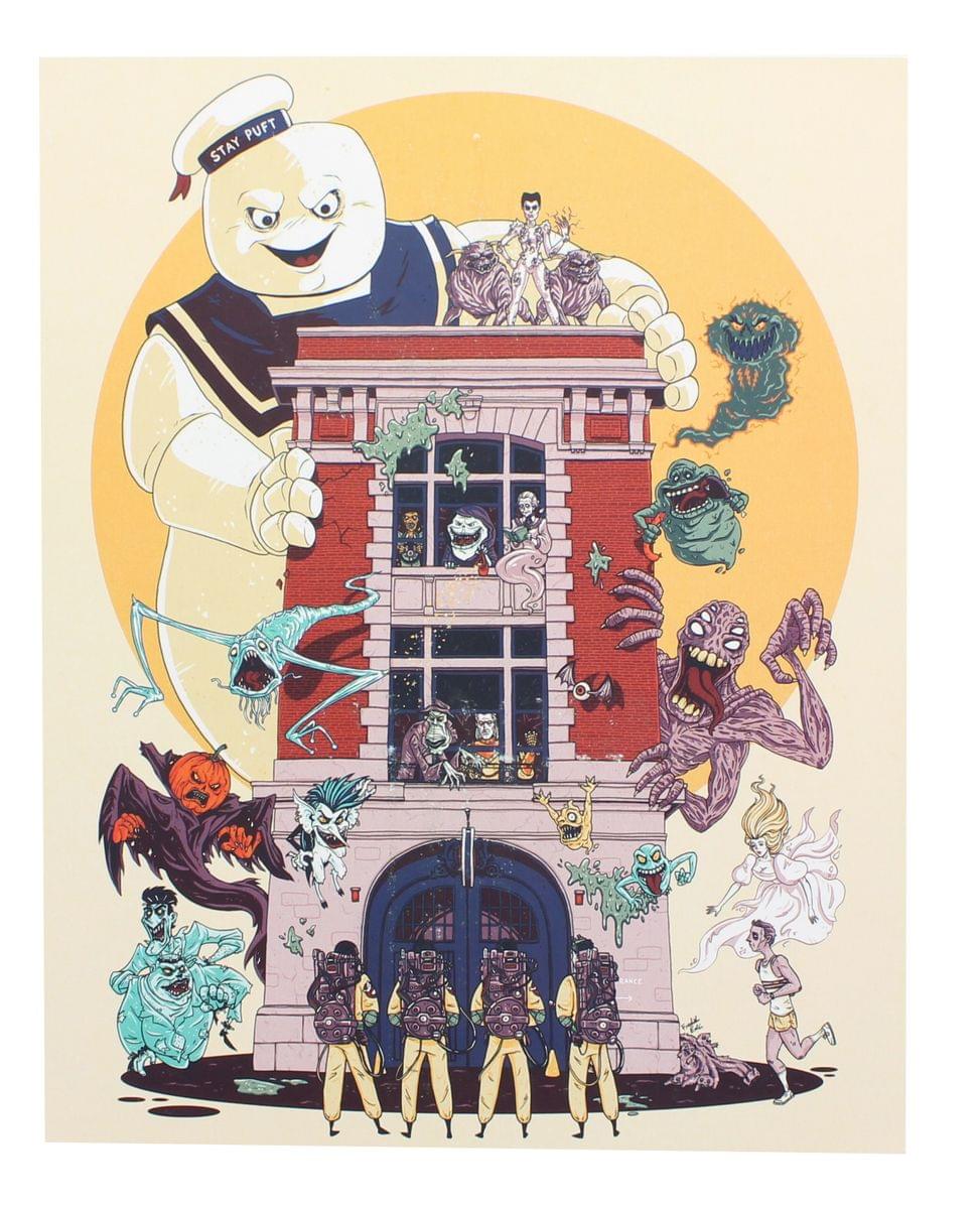 Exclusive Fredrik Eden's 8x10 Art Print of Ghostbusters 2 - A Must-Have for Fans!