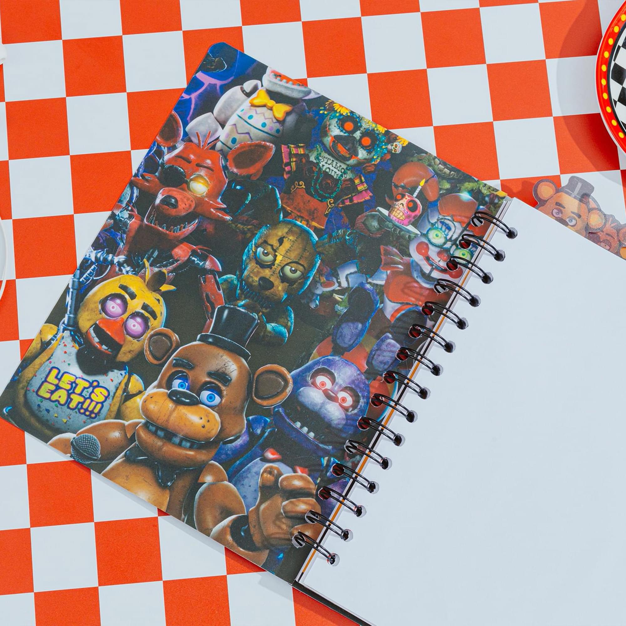 Five Nights At Freddy's: Special Delivery Party-Ready 6-Tab Spiral Notebook