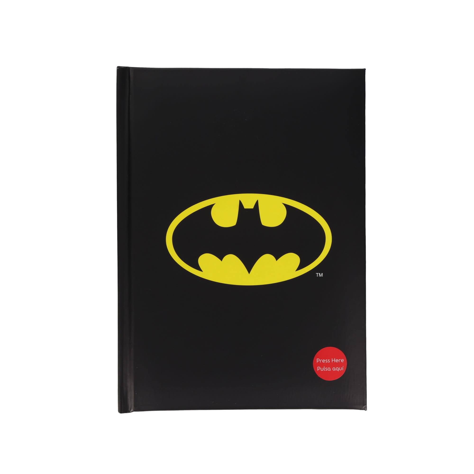 DC Comics Batman Logo Illuminated Hardcover Notebook