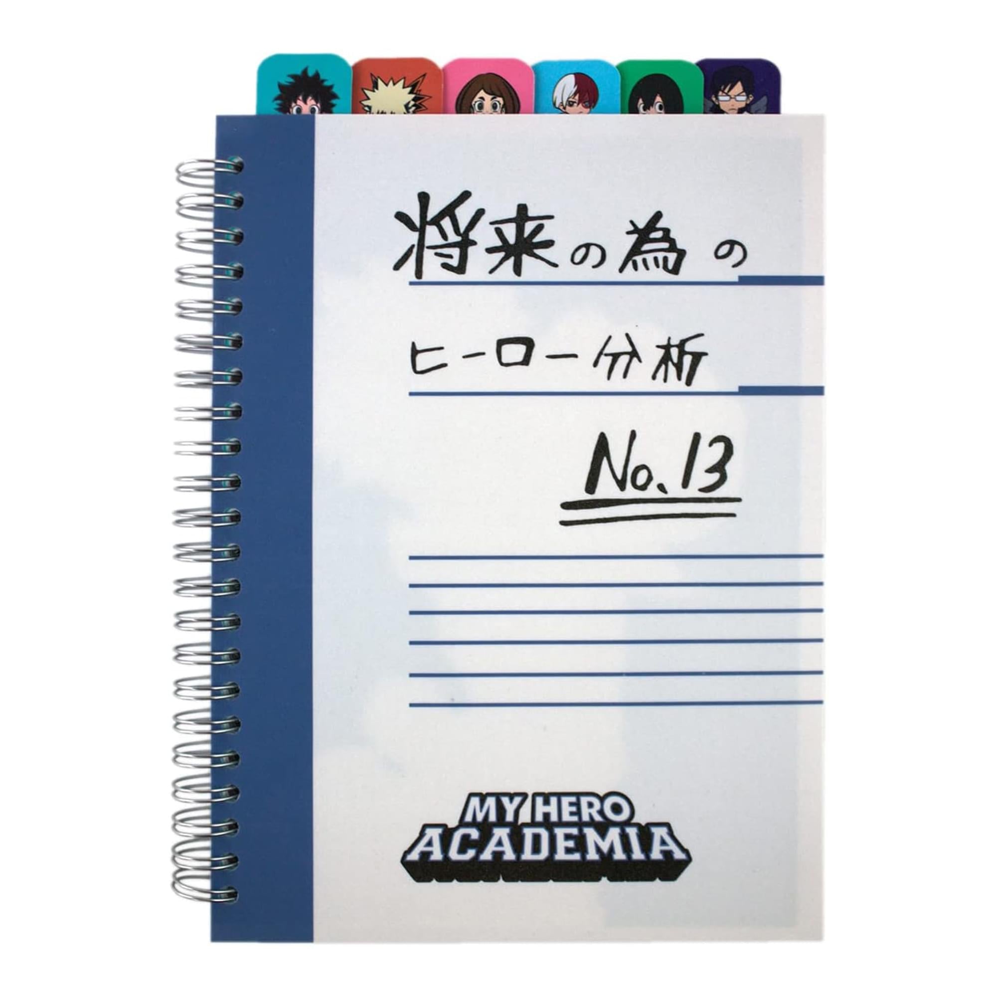 My Hero Academia Ultimate 6-Tabbed Journal