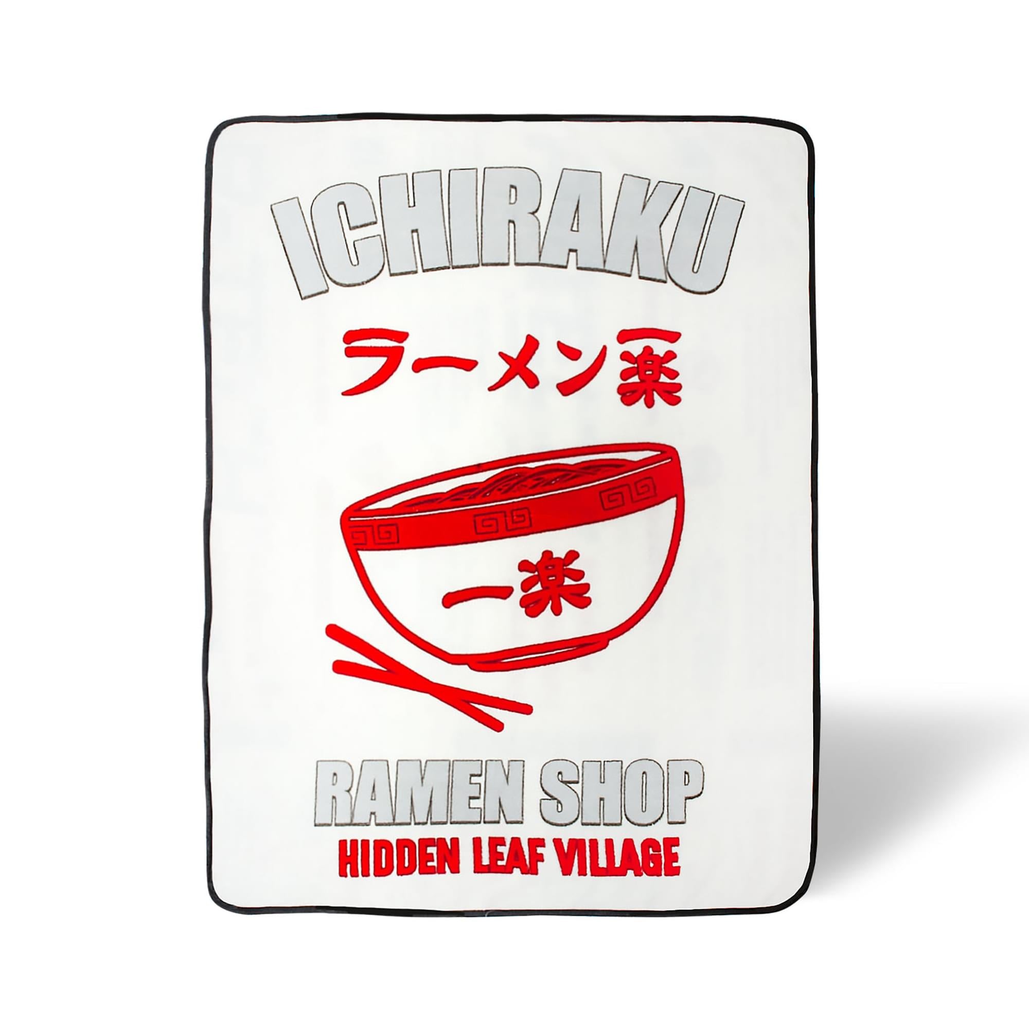 Naruto Ichiraku Ramen Cozy Fleece Throw Blanket - 45 x 60 Inches