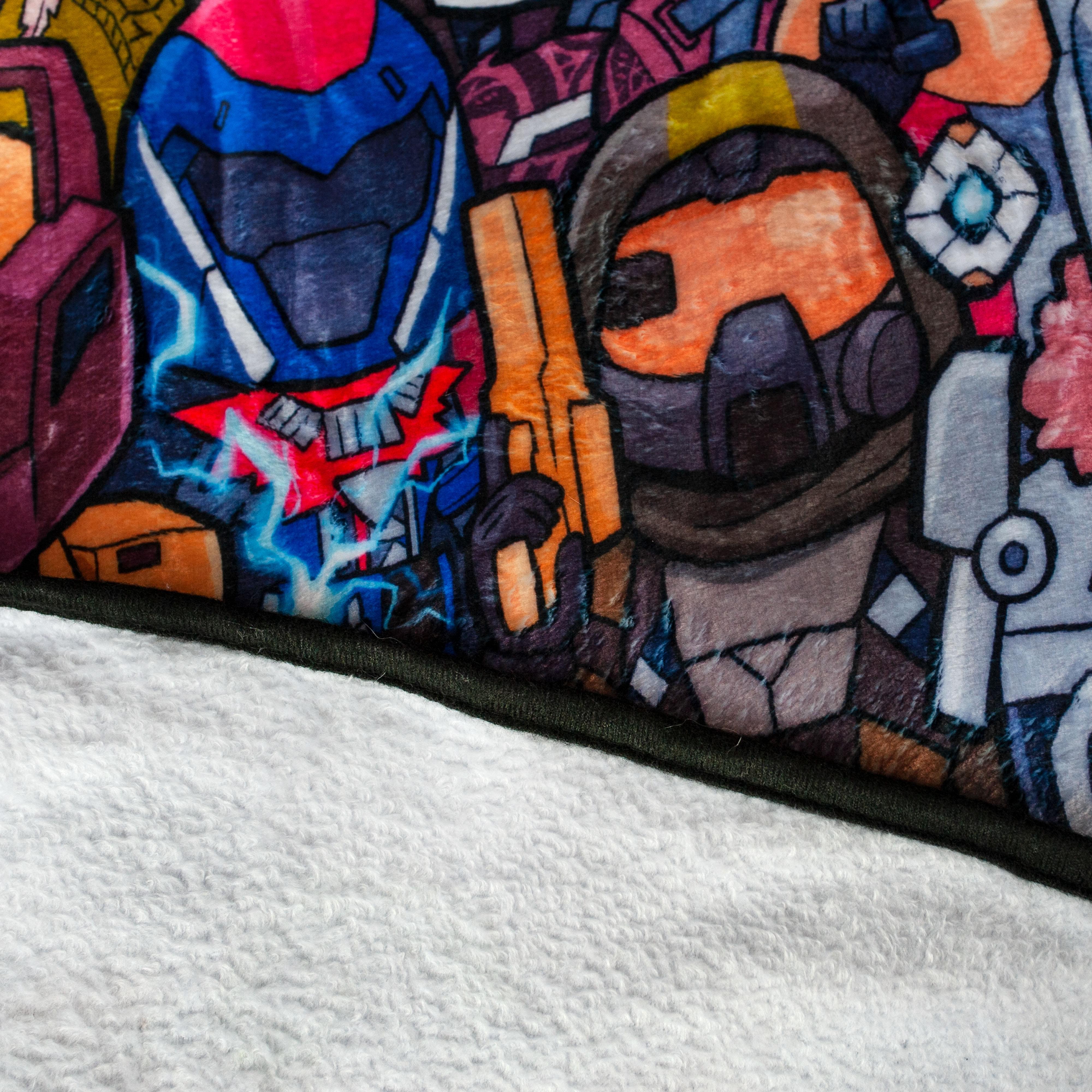 Destiny Chibi Characters Lightweight Fleece Throw - A Must - Have for Fans!