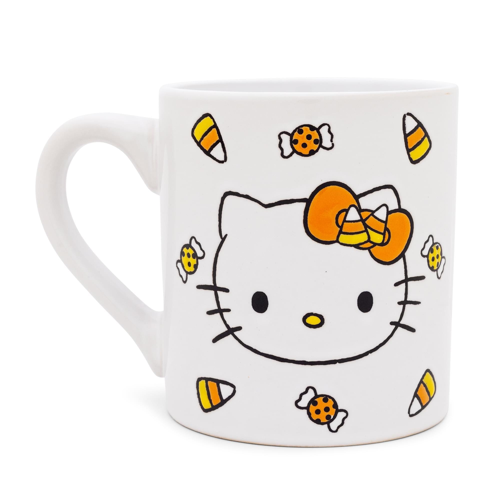 Sanrio Hello Kitty Candy Corn Ceramic Mug - 14 Ounce