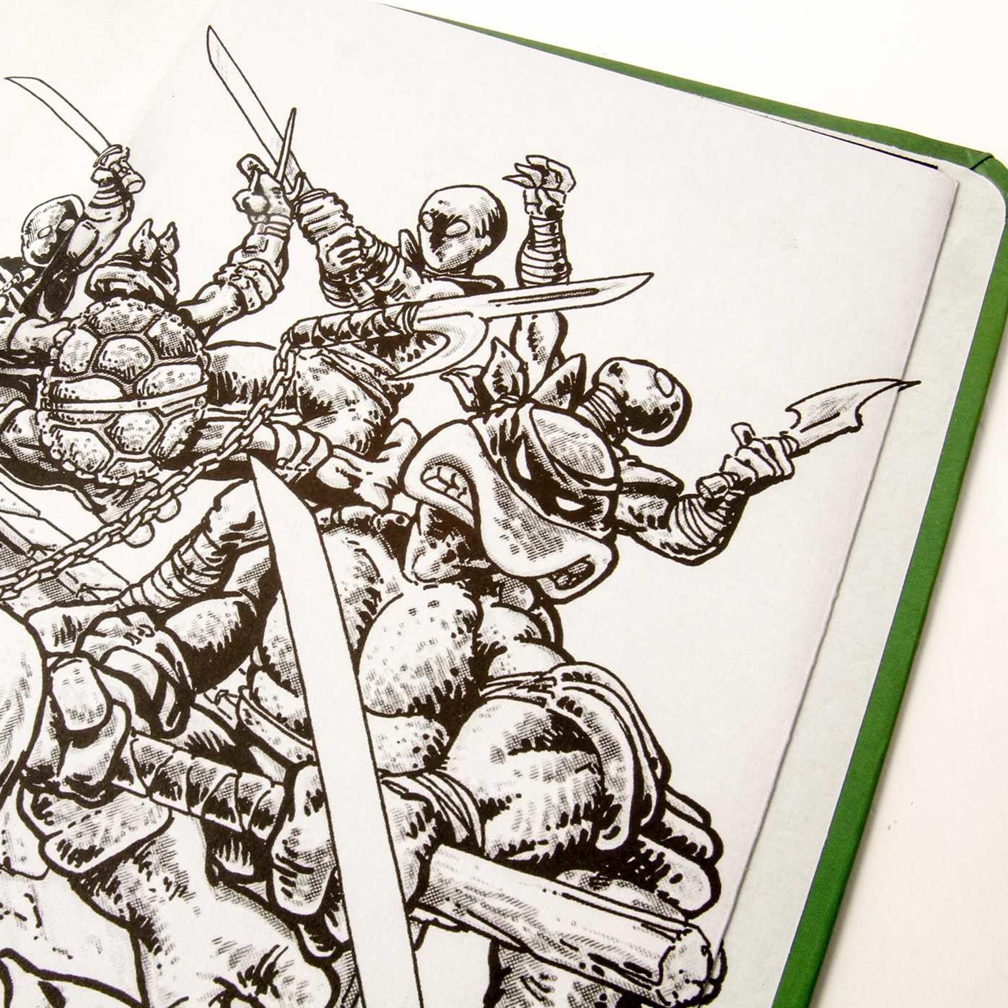 Epic Teenage Mutant Ninja Turtles Hardcover Ruled Journal - 192 Pages!