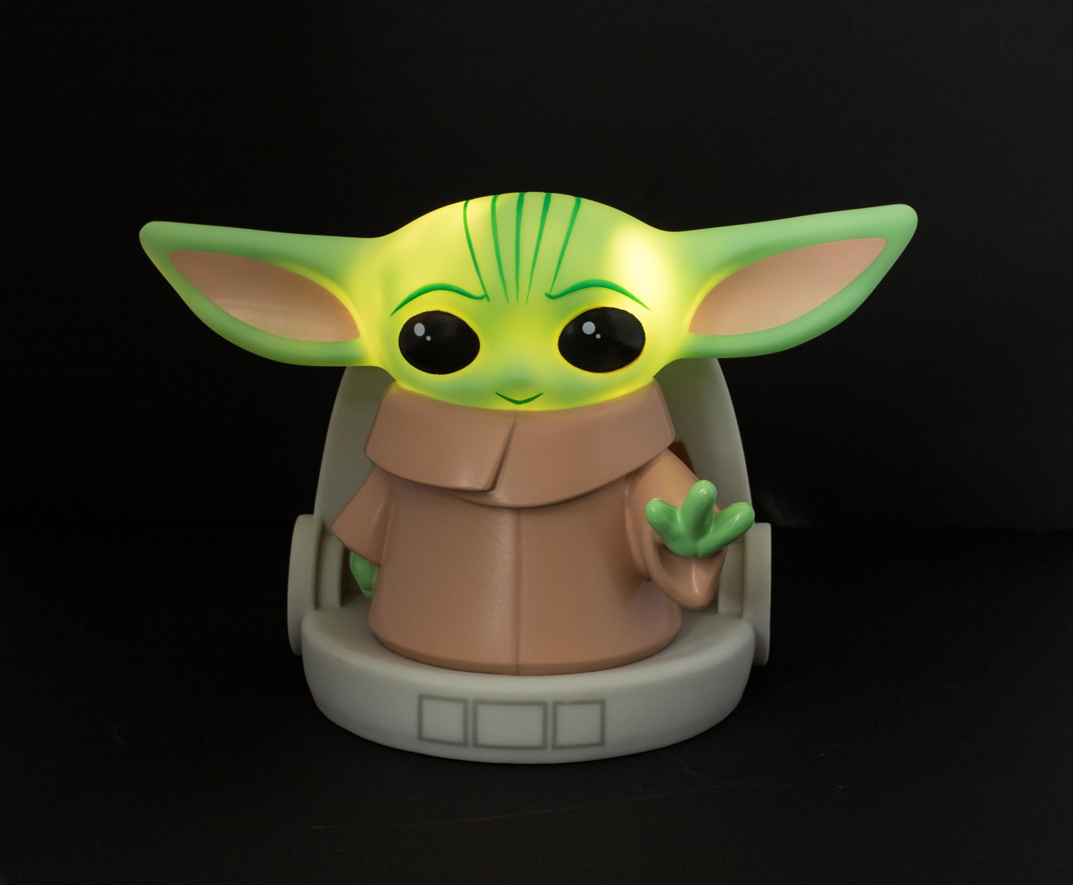The Mandalorian's Baby Yoda 6-Inch LED Mood Light - Light Up Your World with Cuteness!