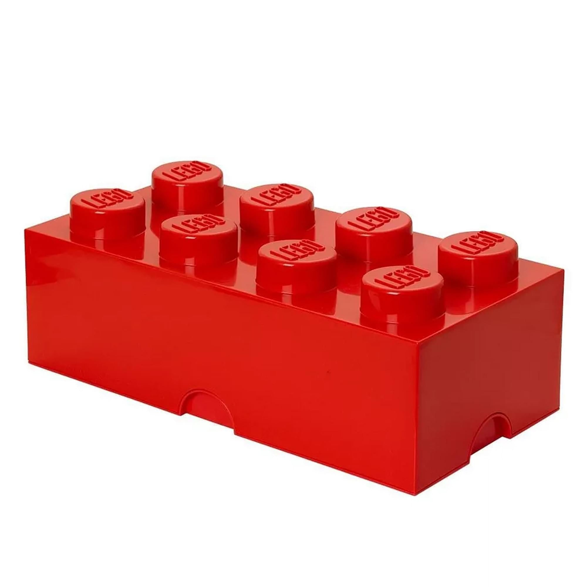 Fun & Functional LEGO - Inspired Storage Brick in Bright Red