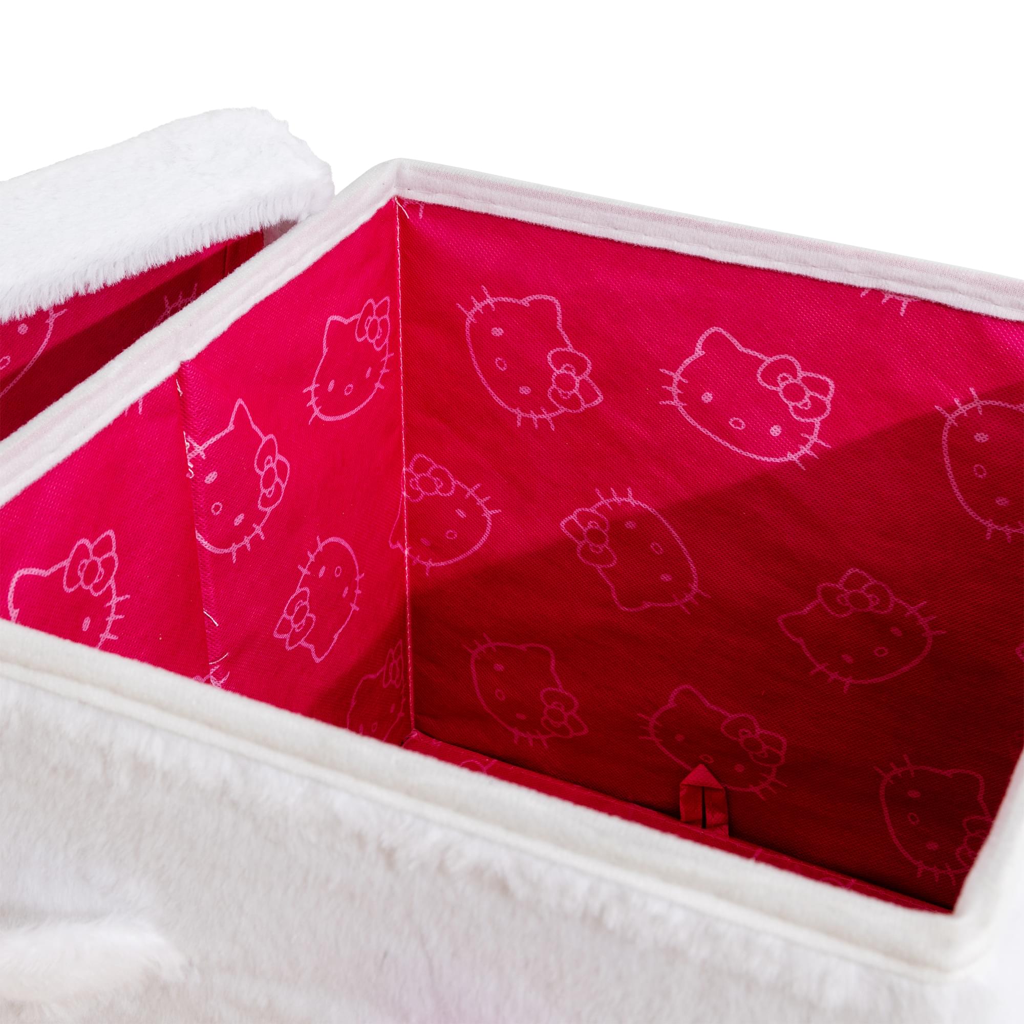 Adorable Sanrio Hello Kitty 13x13 Inch Plush Storage Cube - Keep Your Space Tidy in Style!