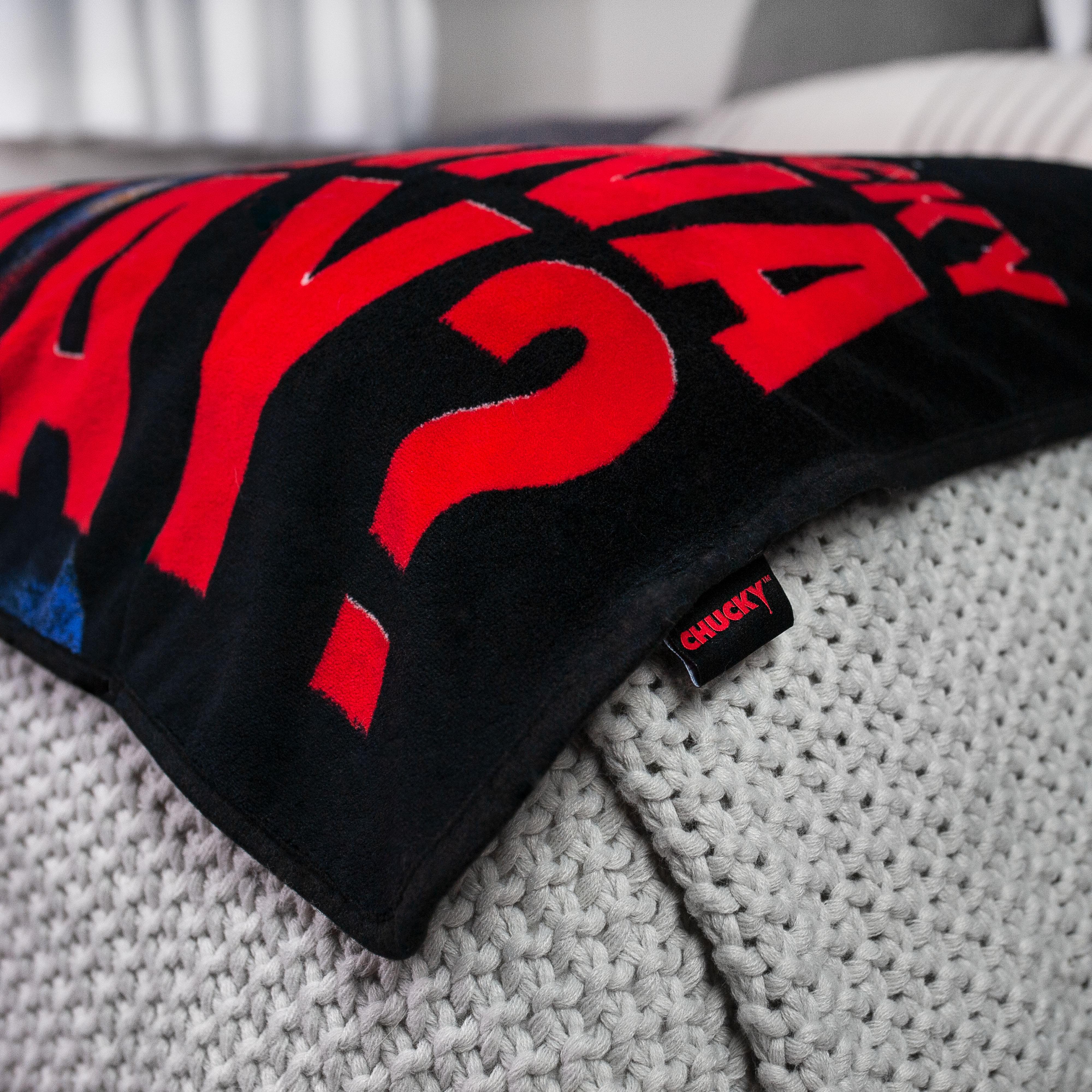 Chucky-Inspired Fleece Throw Blanket - 50 x 60 Inches