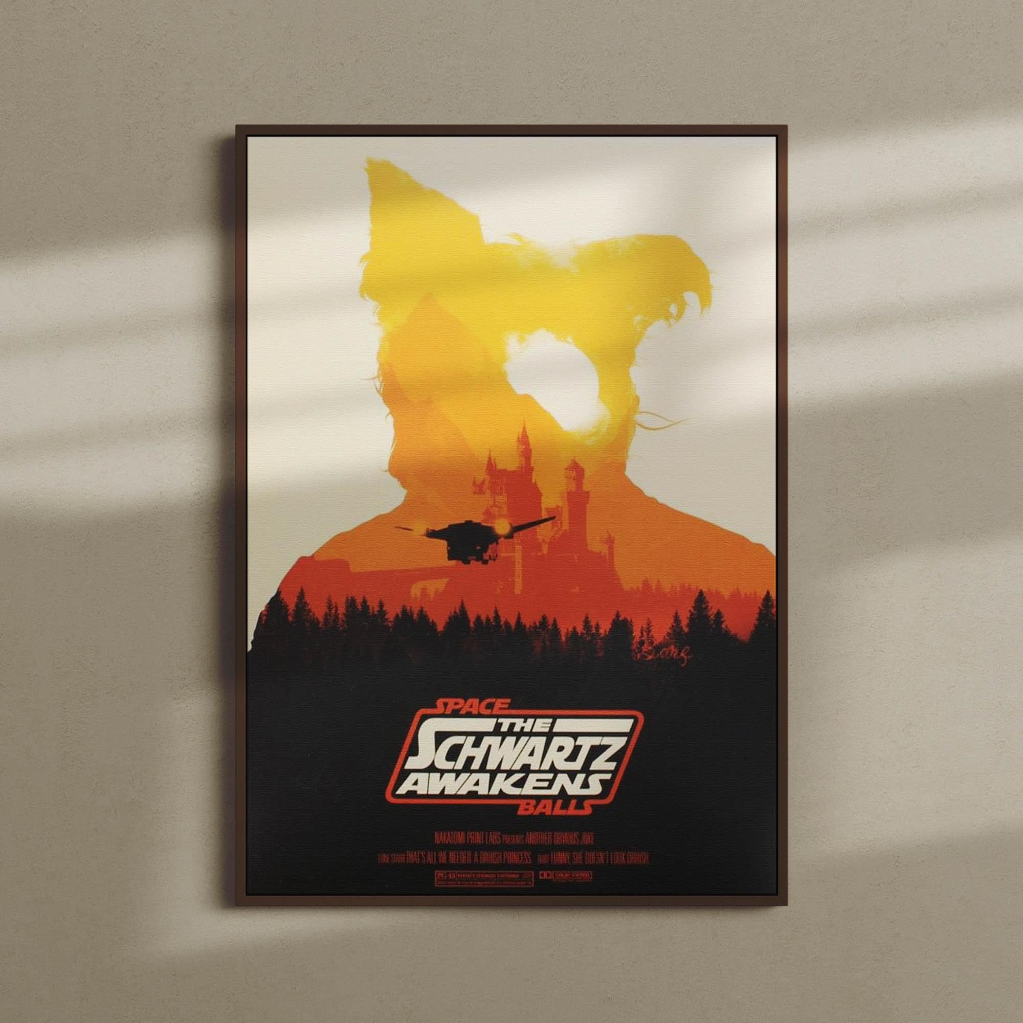 Unleash Your Inner Schwartz with the Spaceballs: The Schwartz Awakens Barf 8x10 Art Print by Joshua Budich