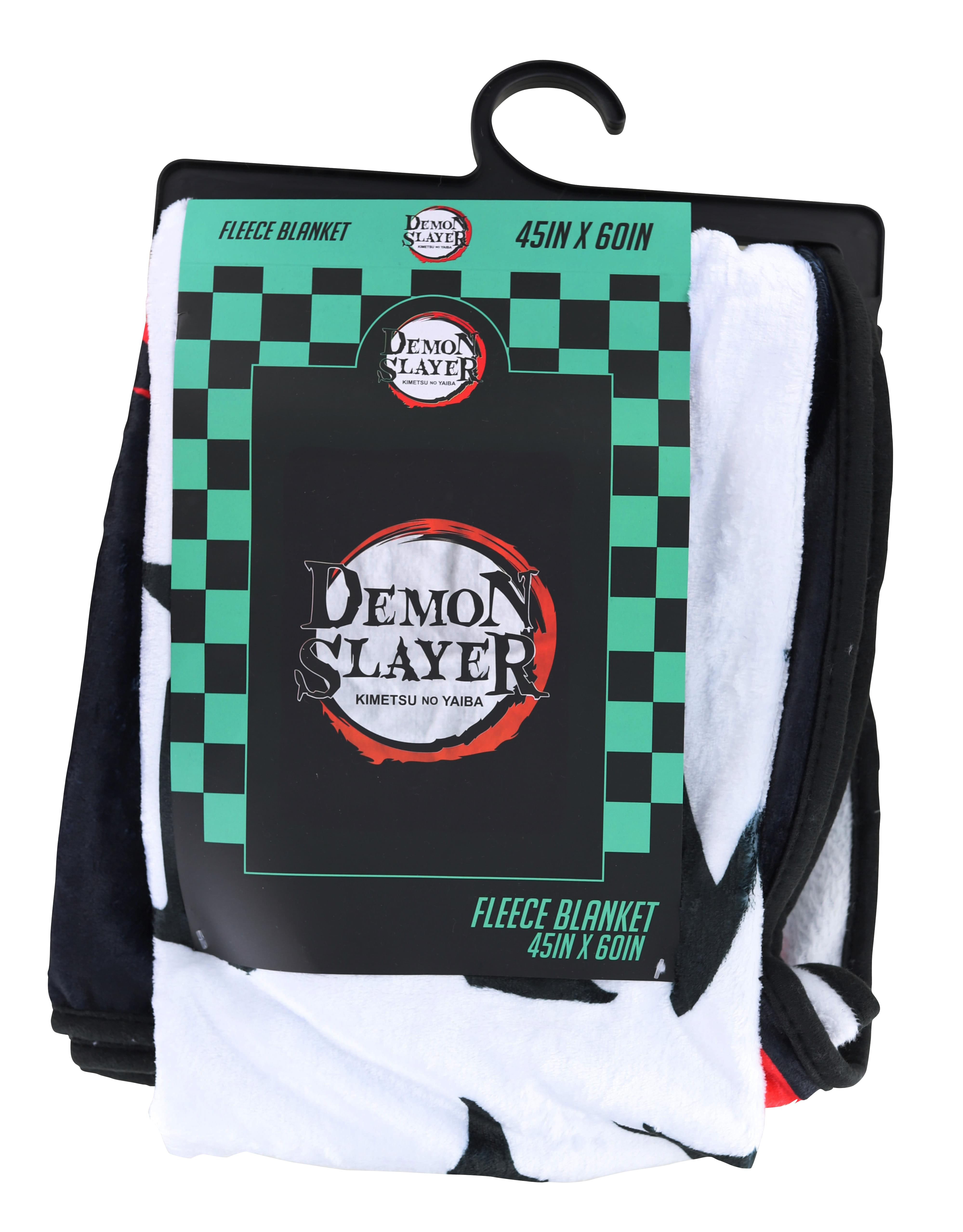 Demon Slayer Ultra-Soft Lightweight Fleece Throw Blanket - 45x60 Inches