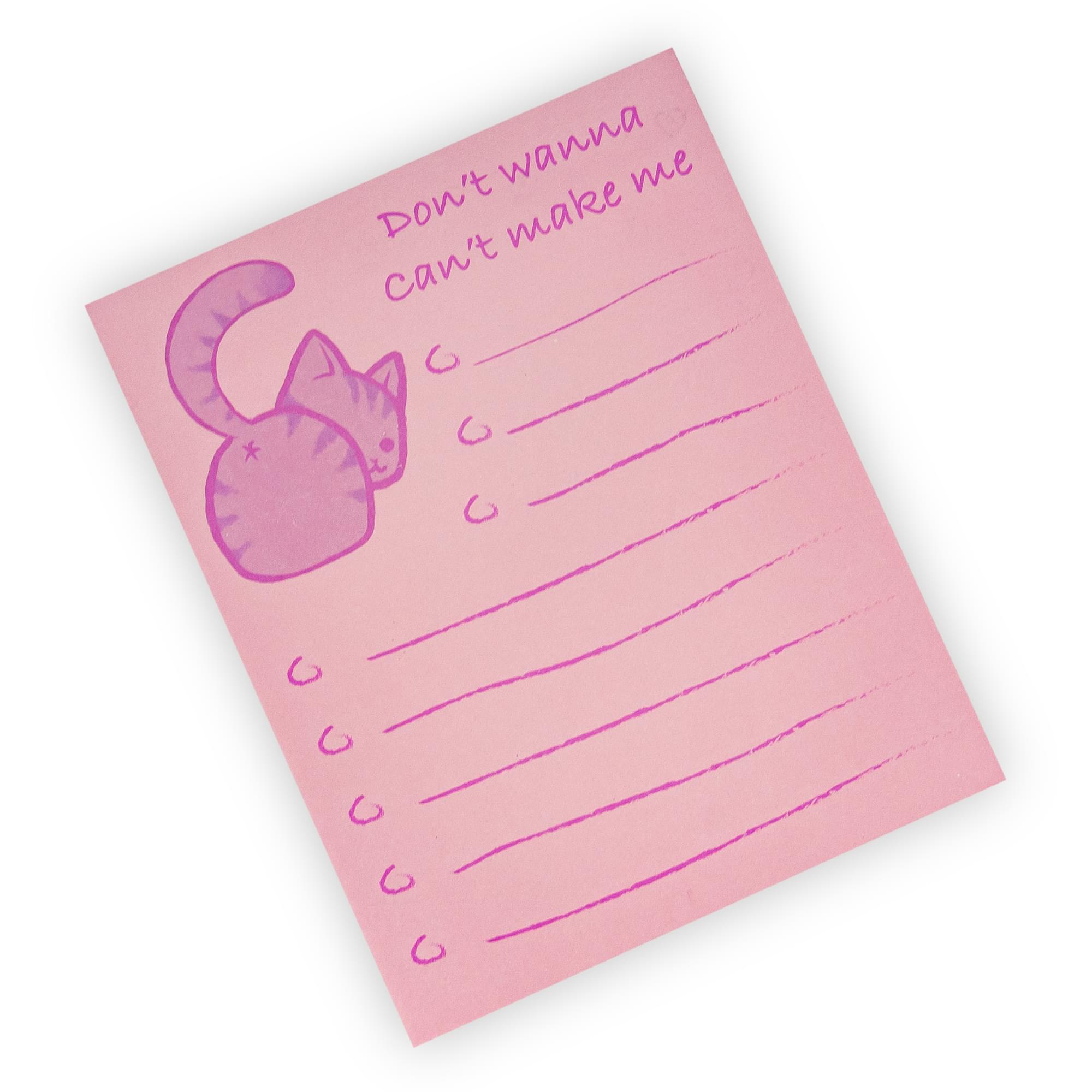 Purr-fectly Organized: Cat Bum Sticky Notes
