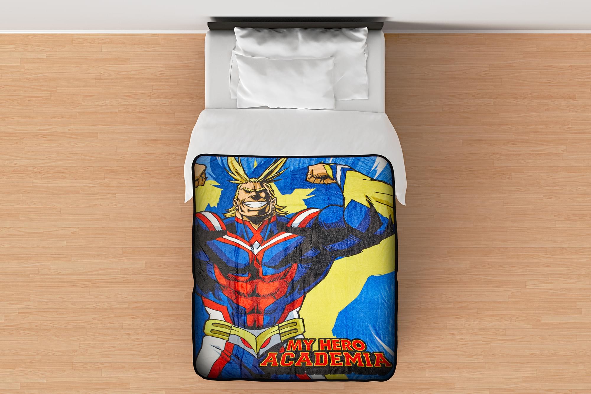Epic My Hero Academia All Might Large Fleece Throw Blanket - 60x45 Inches