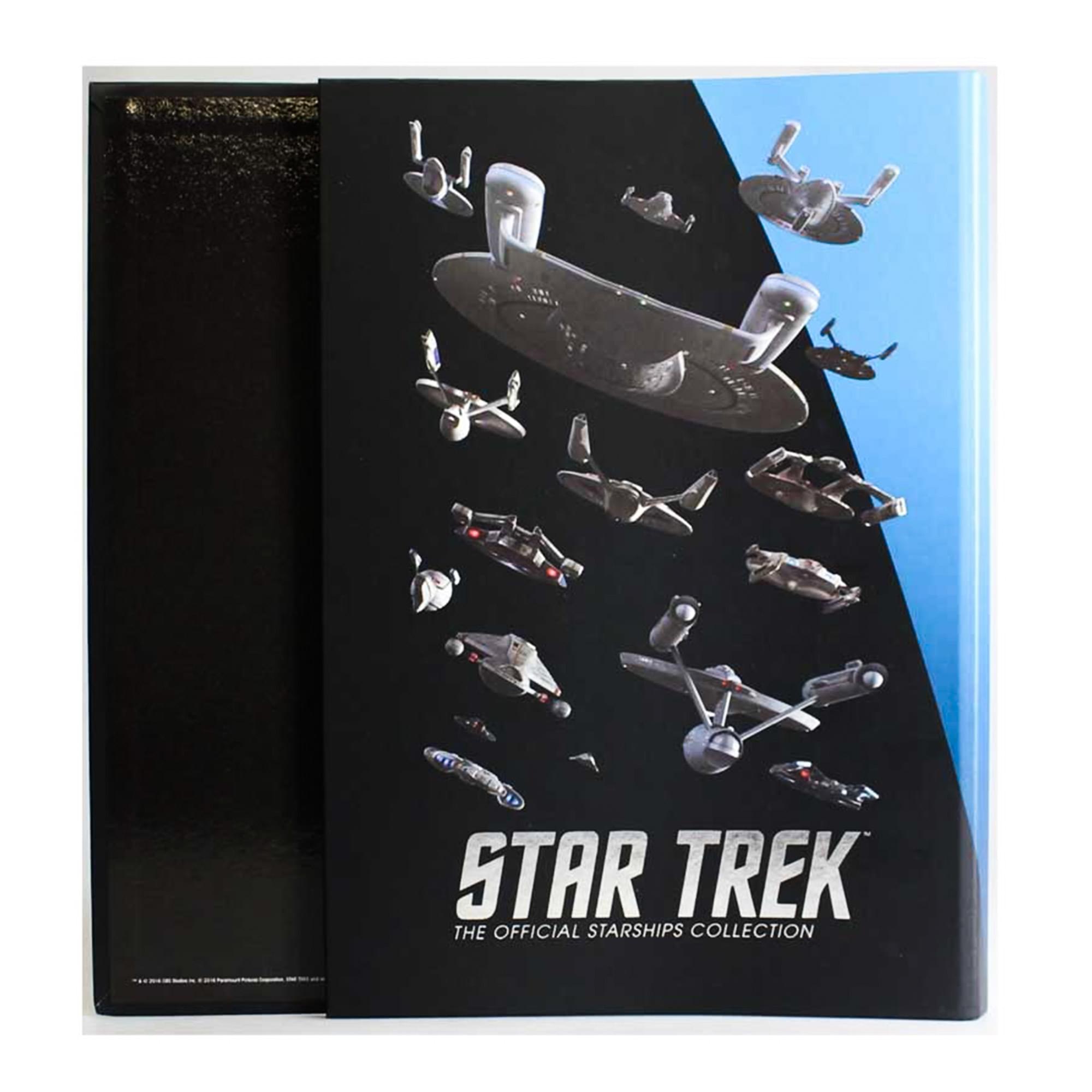 Eaglemoss Star Trek: Your Ultimate Federation Starship Collection Binder in Blue