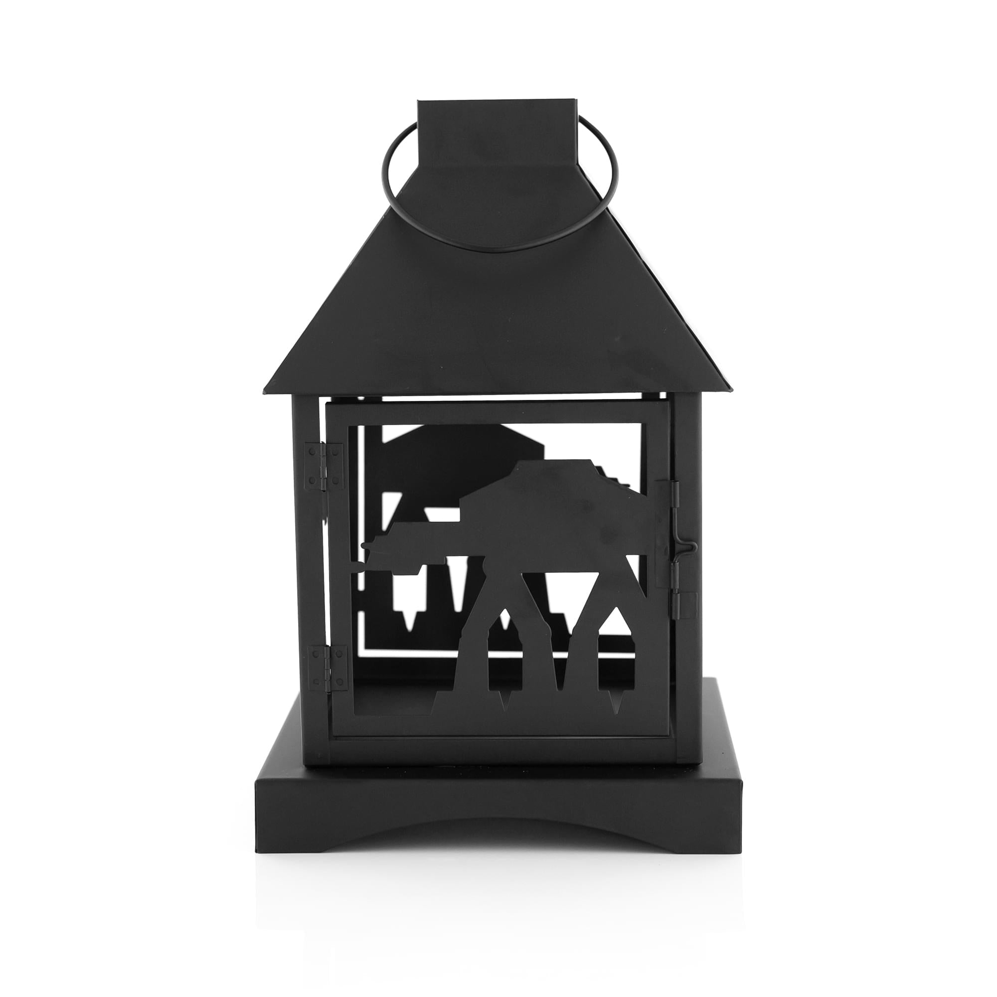 Star Wars Imperial AT-AT Walker 12-Inch Black Stamped Lantern
