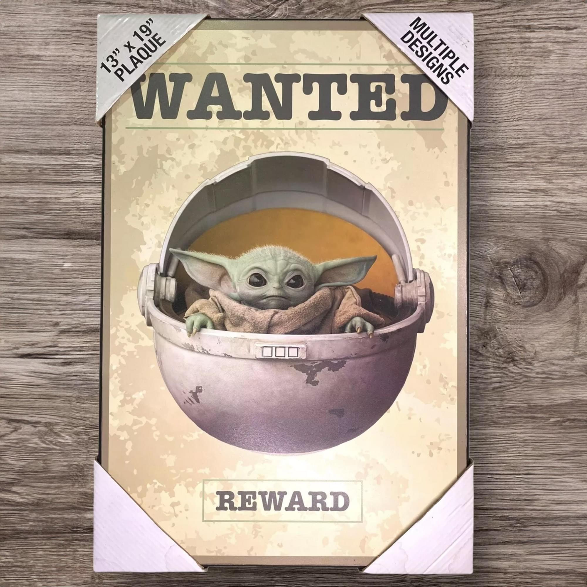 Star Wars: The Mandalorian's Adorable The Child 13 x 19 Inch Framed MDF Wall Art - A Must-Have!
