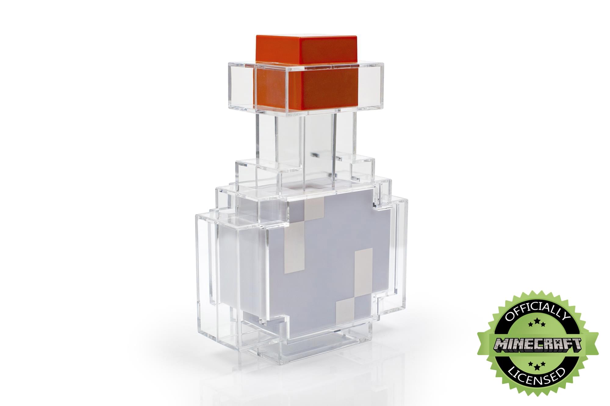 Enchanting Minecraft Potion Bottle Color-Changing LED Desk Lamp - Your Gaming Room's New Glow! 7 Inch Night Light