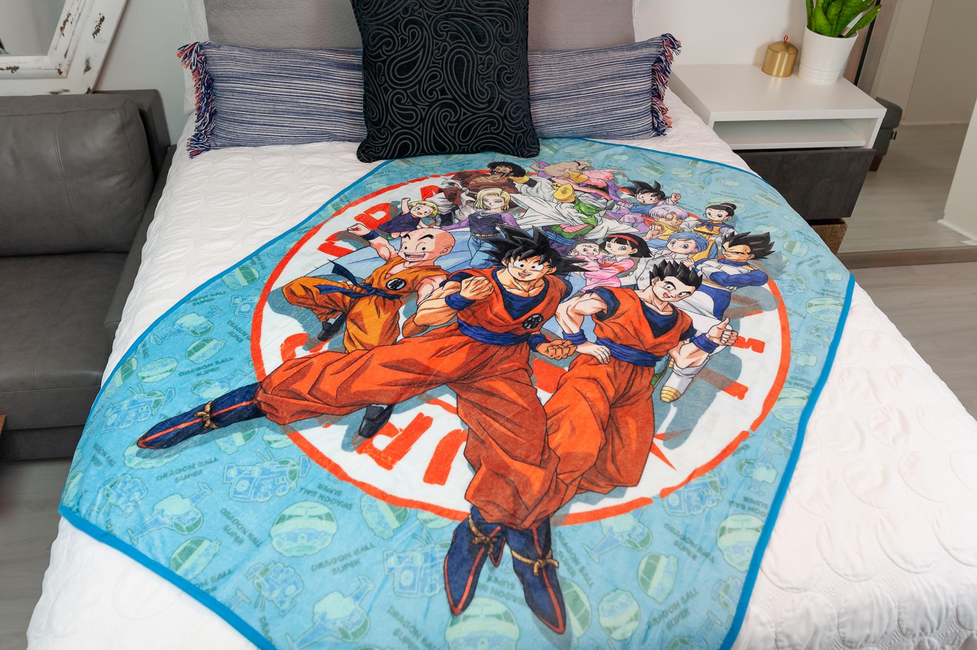 Epic Dragon Ball Super Fleece Throw Blanket - 45x60 Inches