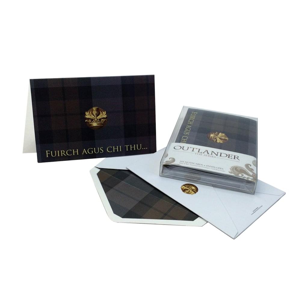 Outlander Tartan 4x6 Note Cards: A Set of 6 to Express Your Style