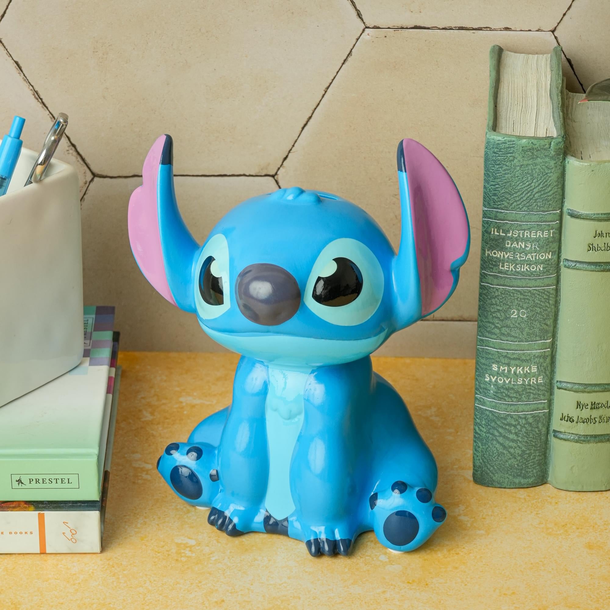 Enchanting Disney Lilo & Stitch 9-Inch Ceramic Collector Bank