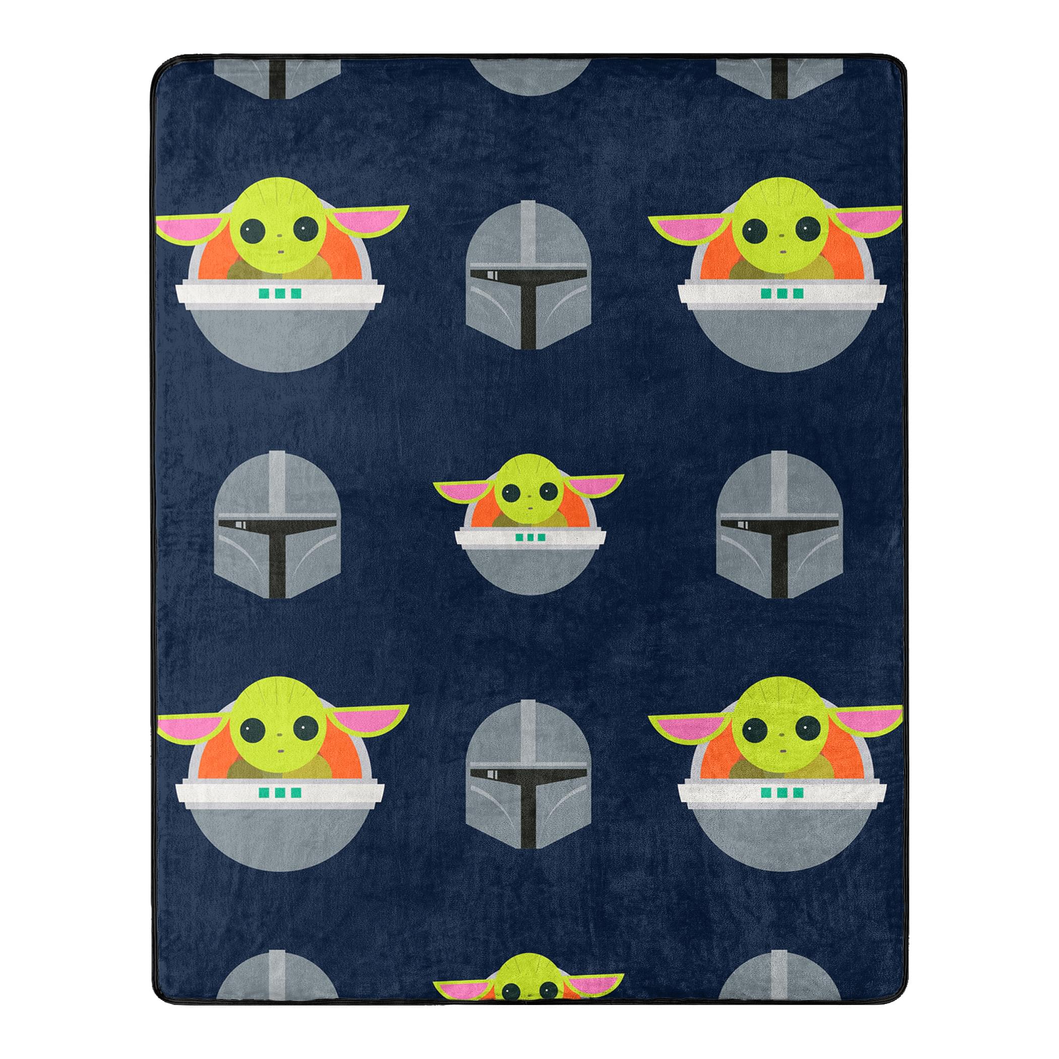 The Mandalorian Darker Hover Silk Touch Throw Blanket & Plush Pillow - Star Wars