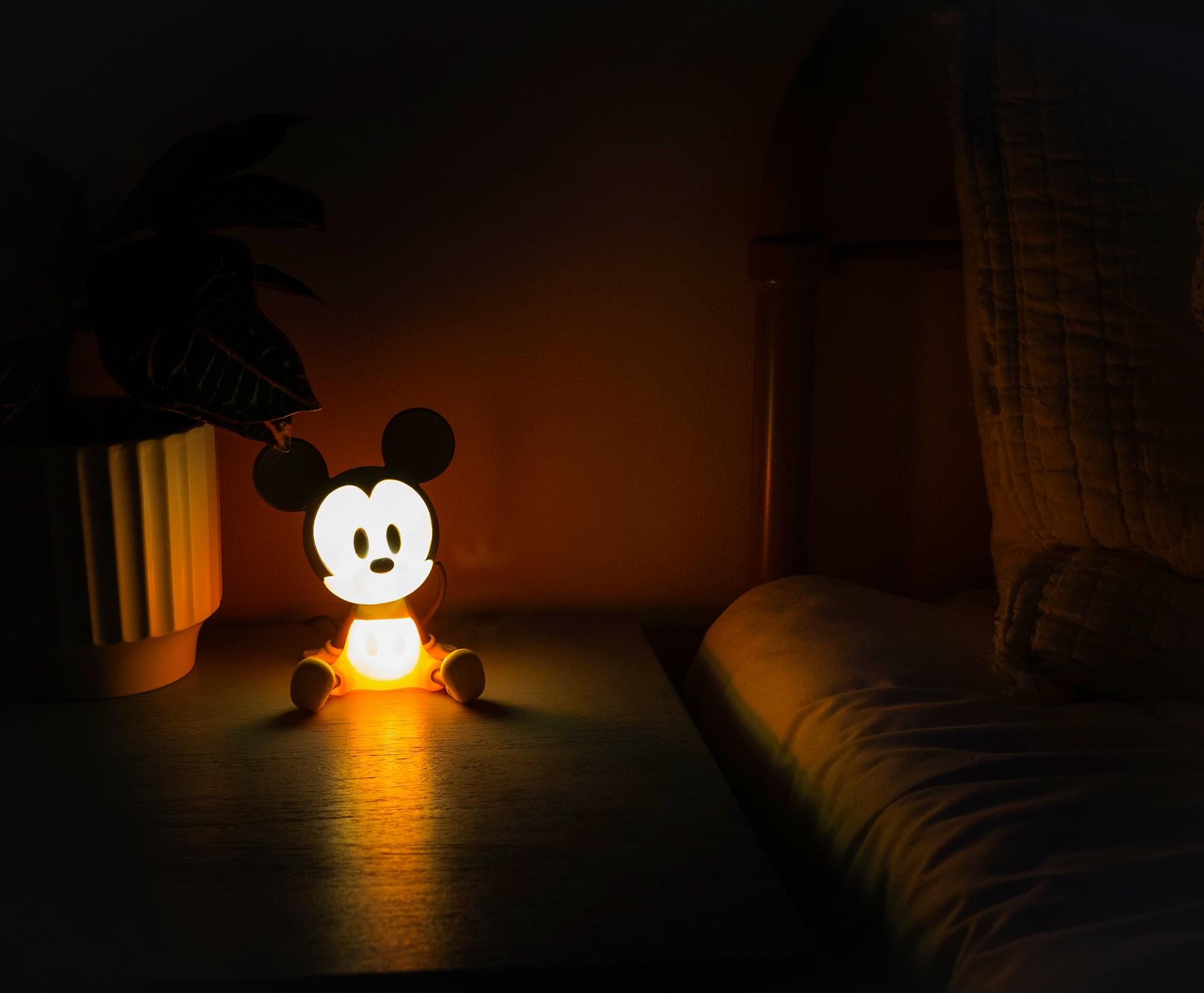 Enchanting Disney Mickey Mouse 6-Inch LED Mood Light