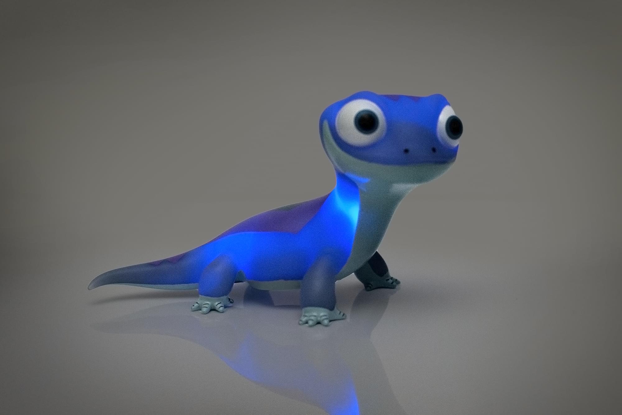Frozen 2 Color-Changing 6-Inch Bruni Salamander Mood Lights - Set of 2: Light Up Your Memories!