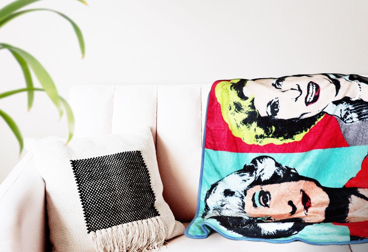 Golden Girls Warhol-Inspired Ultra-Soft Fleece Blanket | 45x60