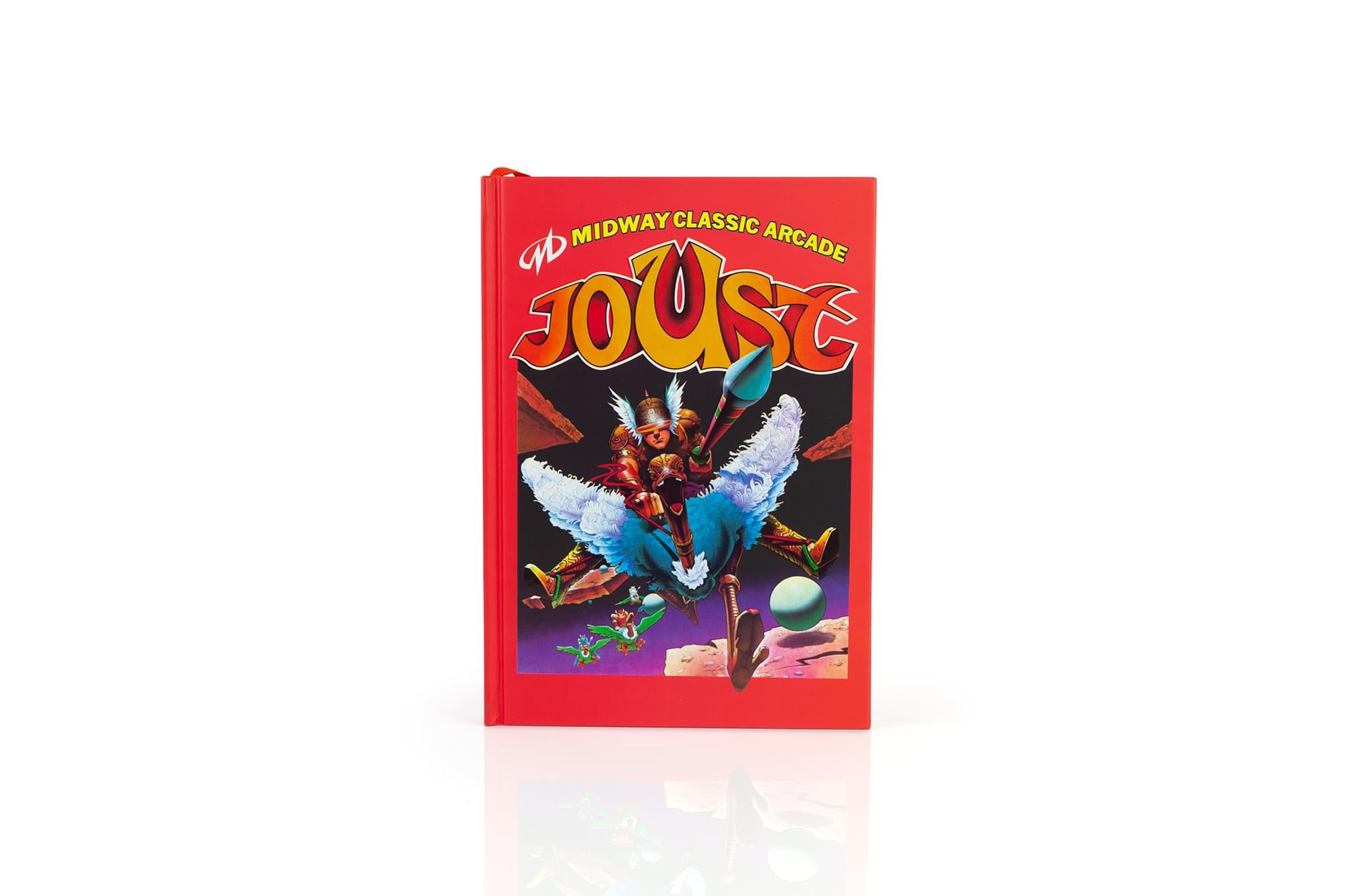 Midway Arcade's Joust Hardcover Ruled Journal with Ribbon Bookmark