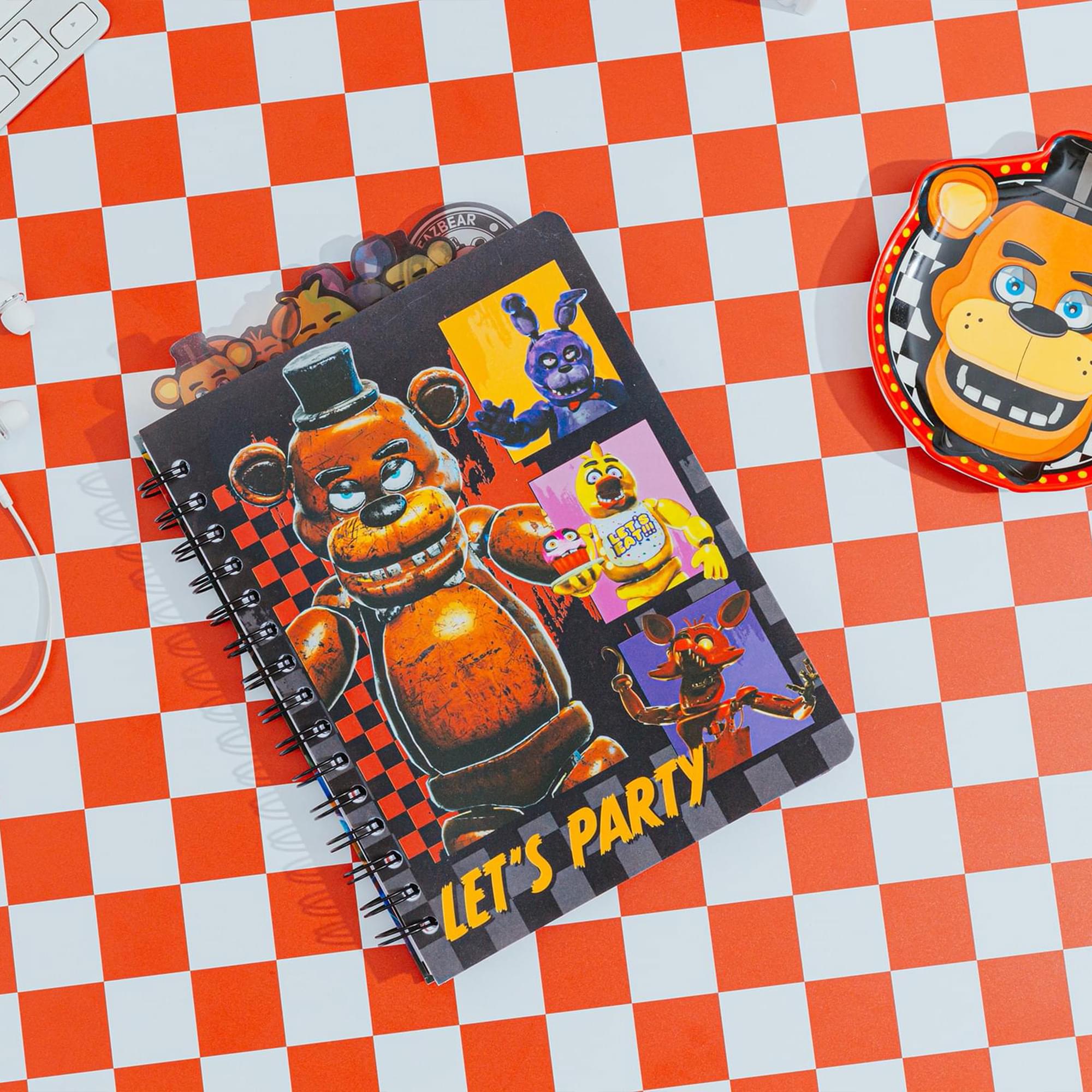 Five Nights At Freddy's: Special Delivery Party-Ready 6-Tab Spiral Notebook