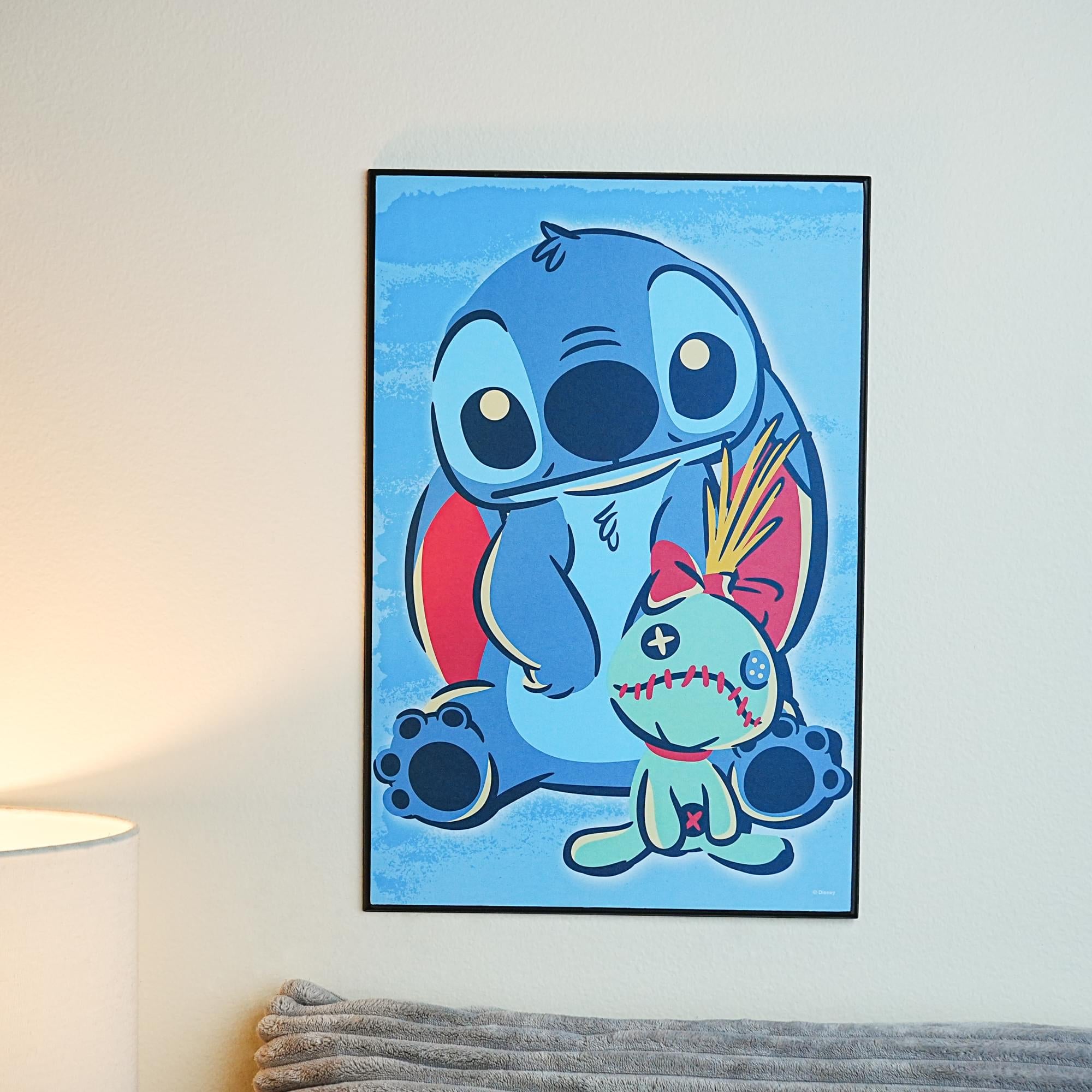 Enchanting Disney Lilo & Stitch Scrump 13 x 19 Inch Wood Wall Art - Must-Have for Your Home!