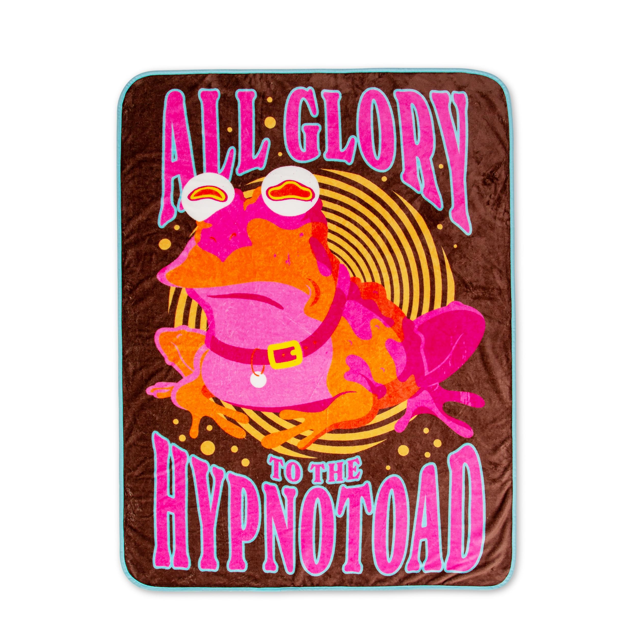 Futurama Hypnotoad Cozy Fleece Throw Blanket - 45 x 60 Inches