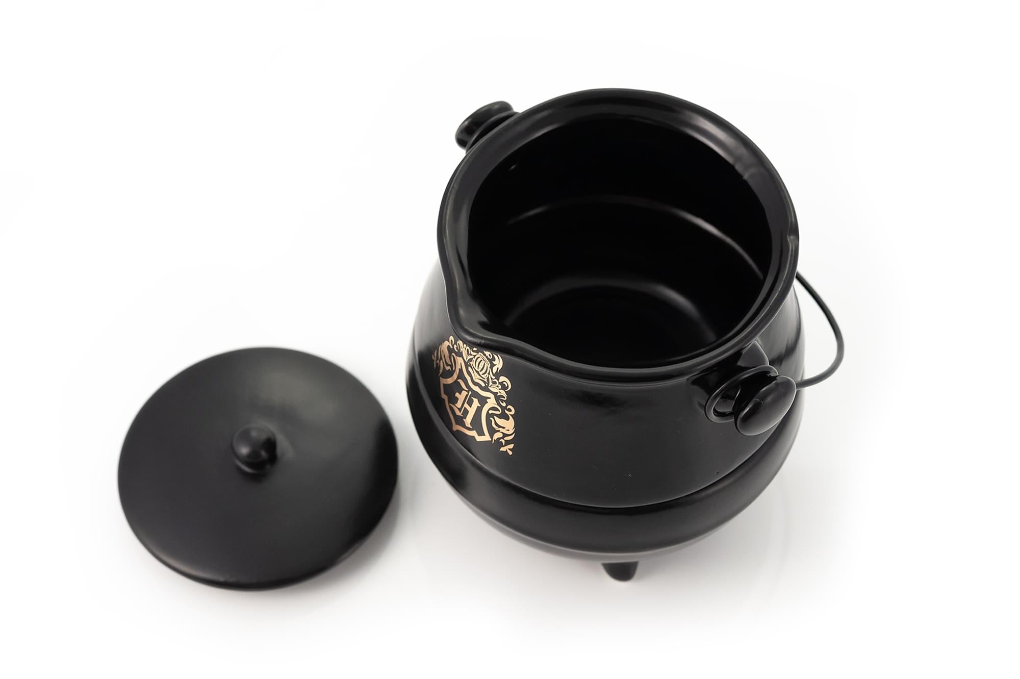 Enchanting Harry Potter Tea-For-One Cauldron Teapot & Cup Set with Hogwarts Crest
