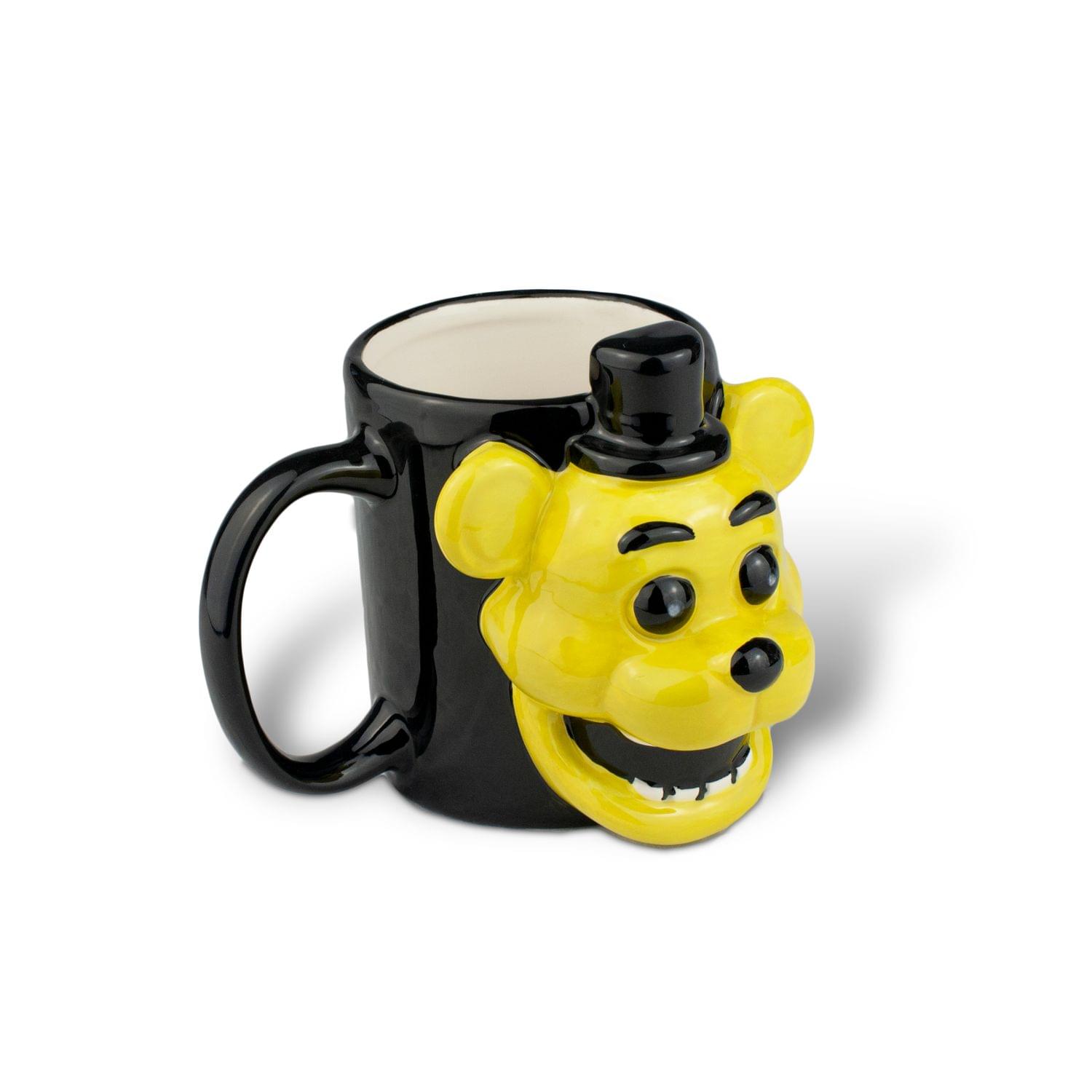 Golden Freddy Fazbear Mug - A Must-Have for Five Nights at Freddy's Fans!