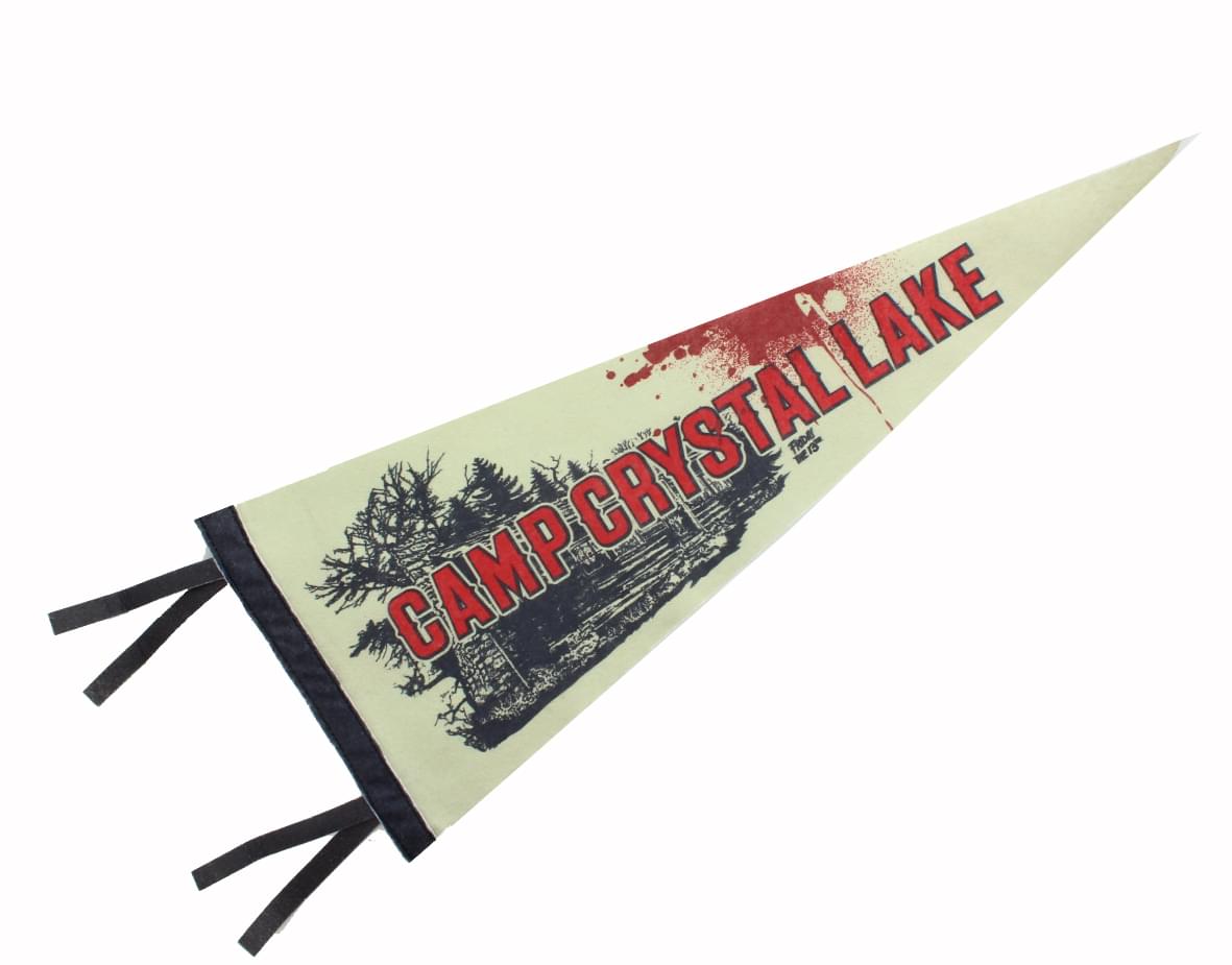 Friday the 13th Camp Crystal Lake 20-Inch Thrilling Pennant