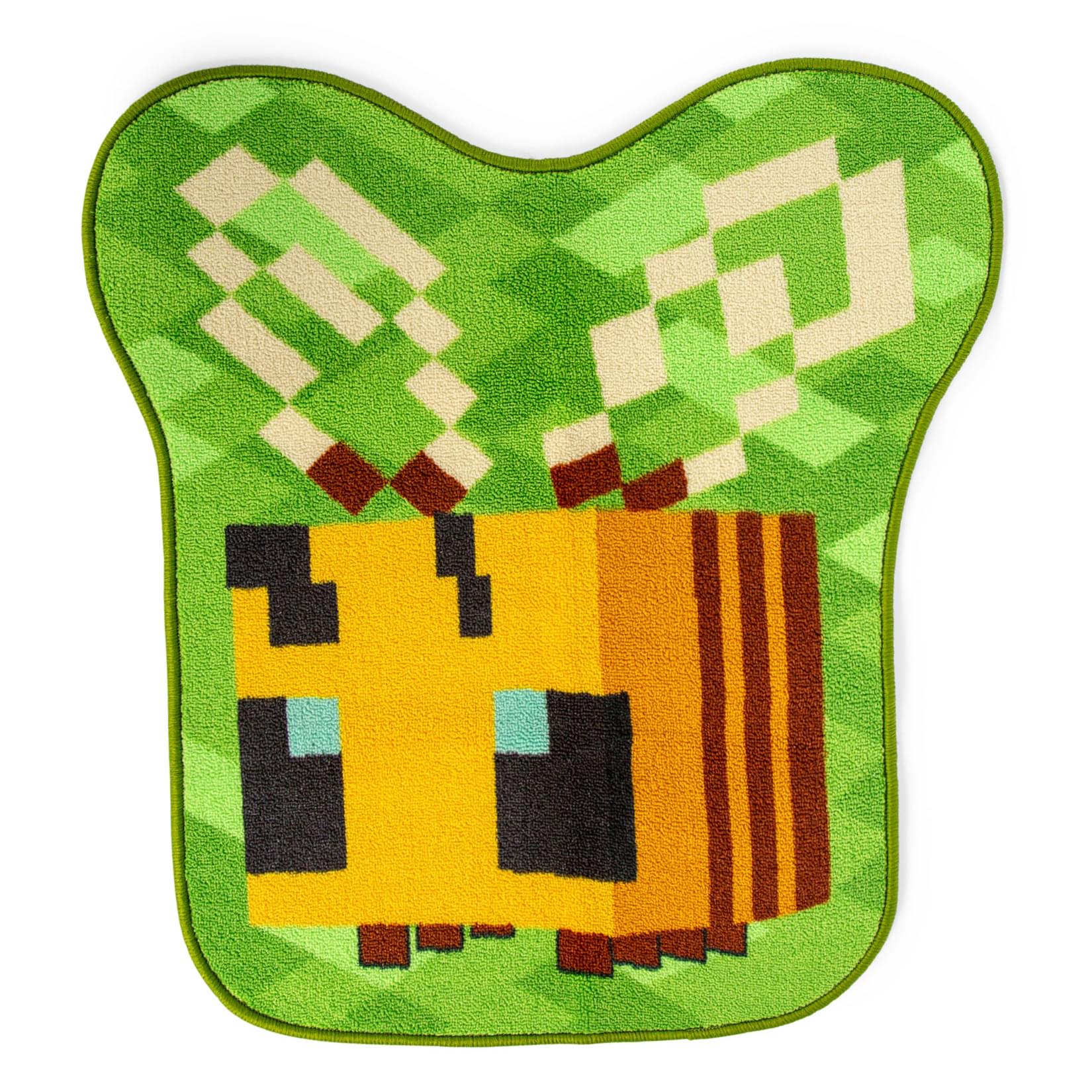 Bee-tastic Minecraft Accent Rug - 31 x 29 Inches