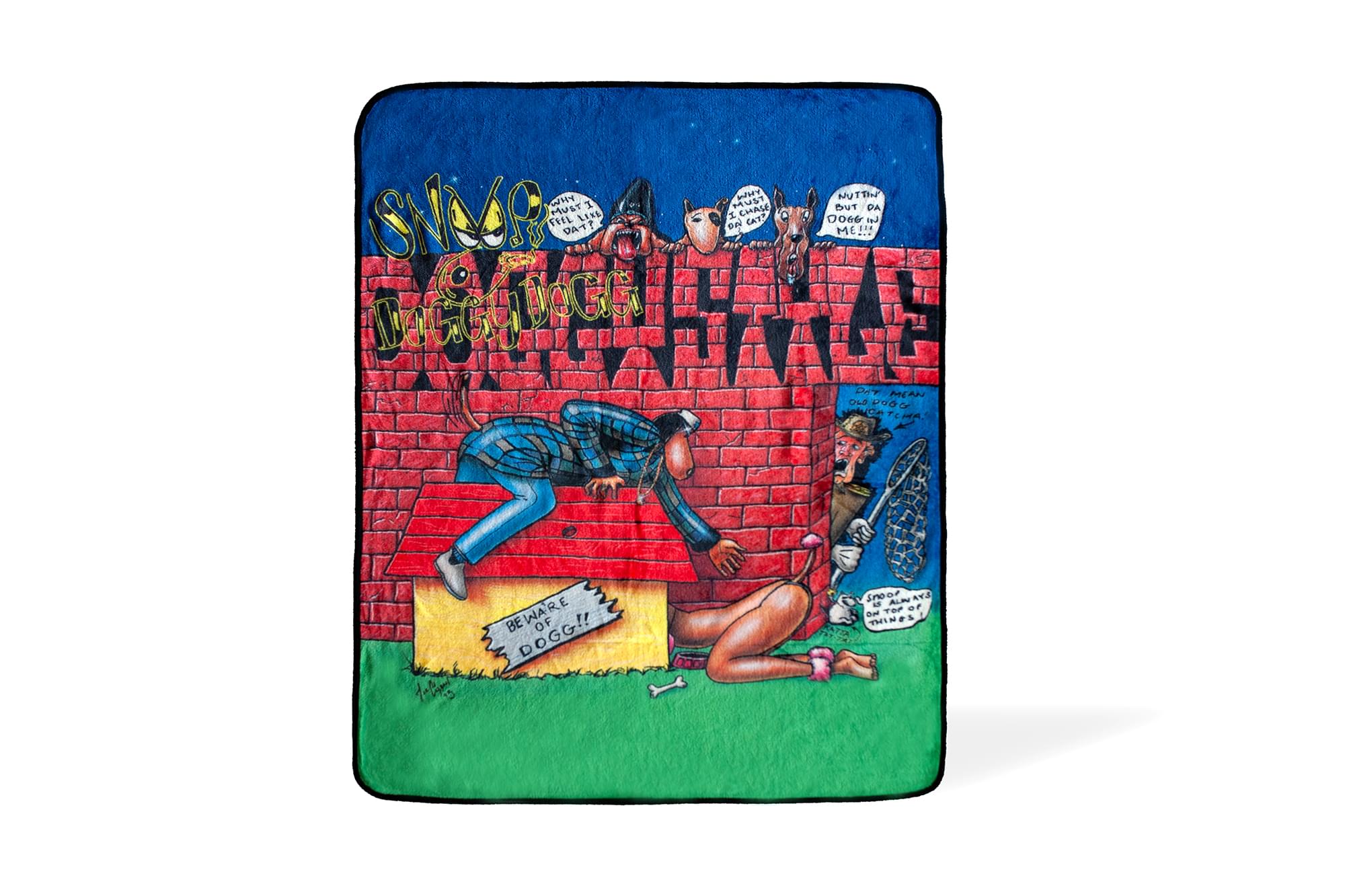 Snoop Dogg Doggystyle Album-Inspired Large Fleece Throw Blanket