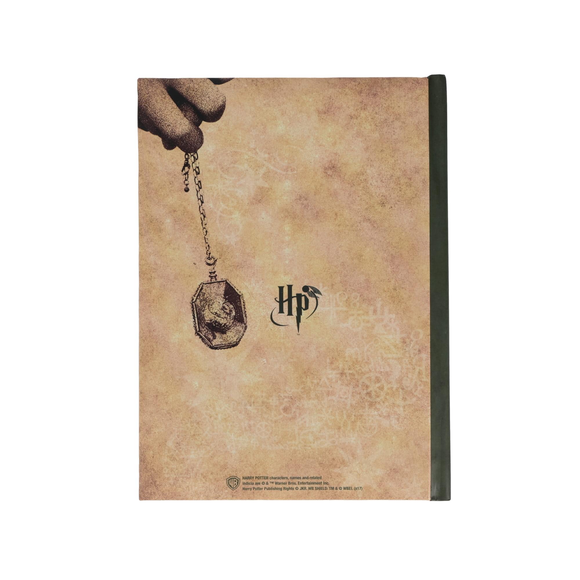 Enchanting Slytherin Light-Up Harry Potter Hardcover Notebook
