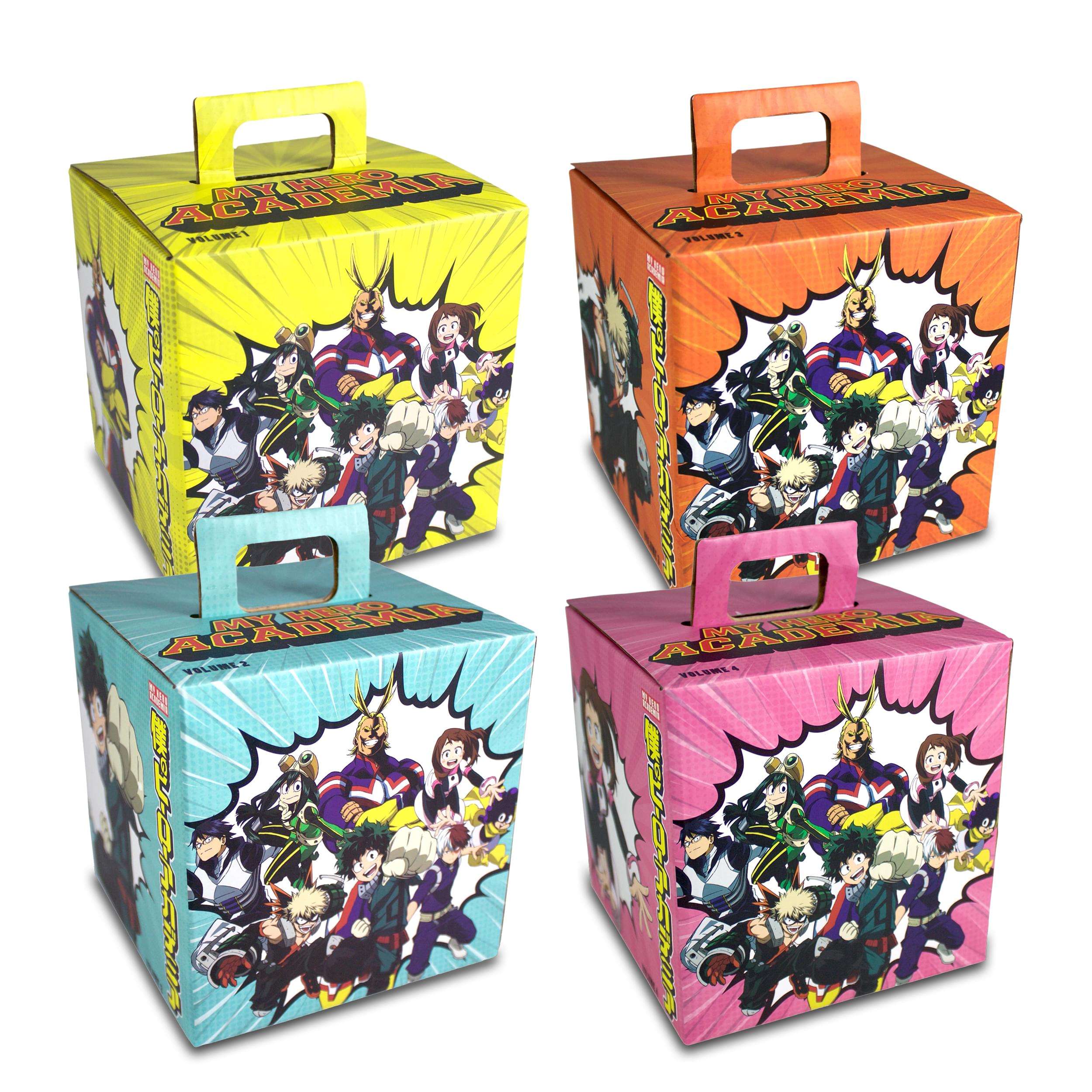 Epic My Hero Academia LookSee Gift Box - 4-Pack: All Might, Izuku, Bakugo, Ochaco