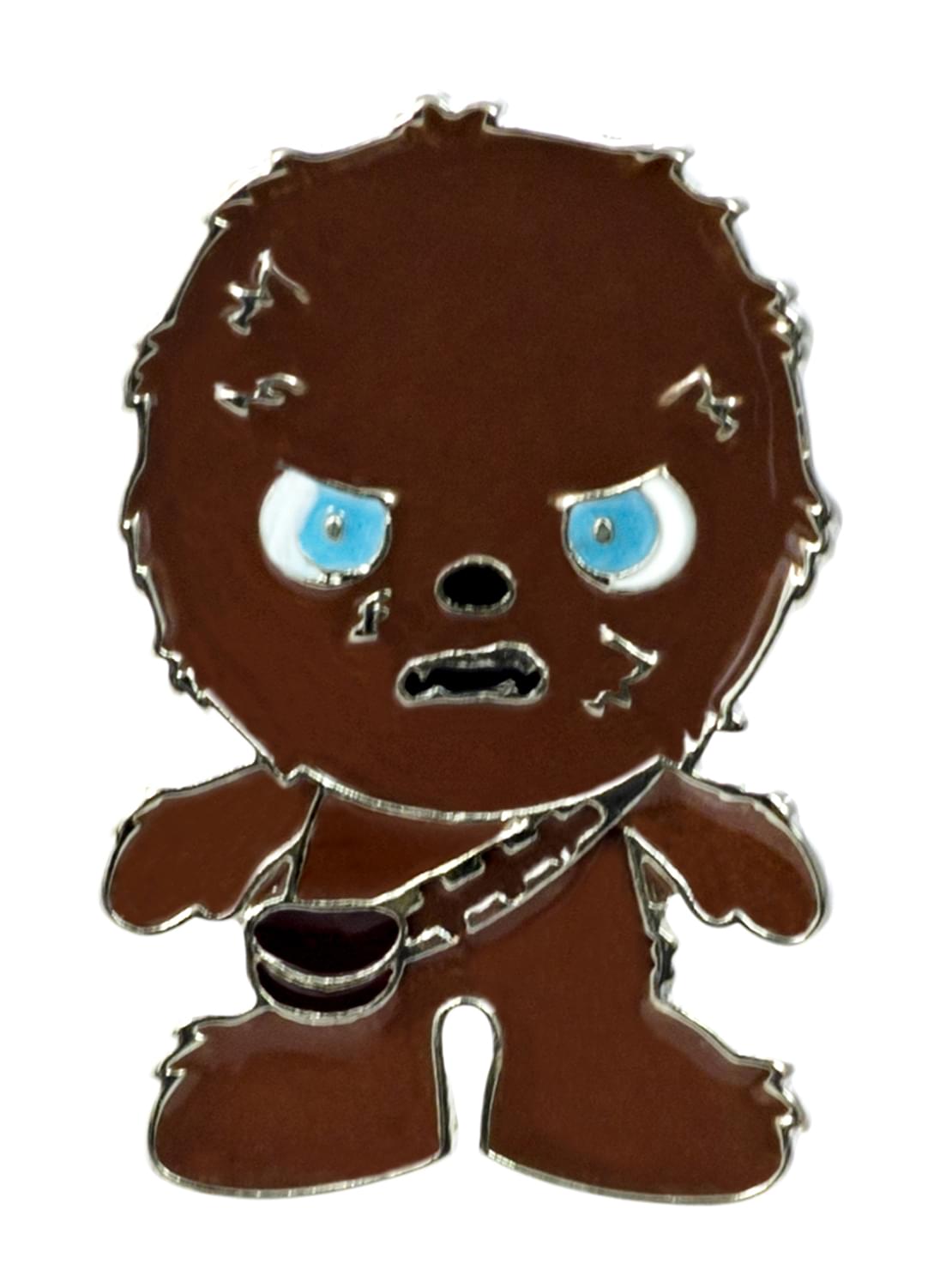 Star Wars Chewbacca 7-Inch Stylized Plush with Enamel Pin