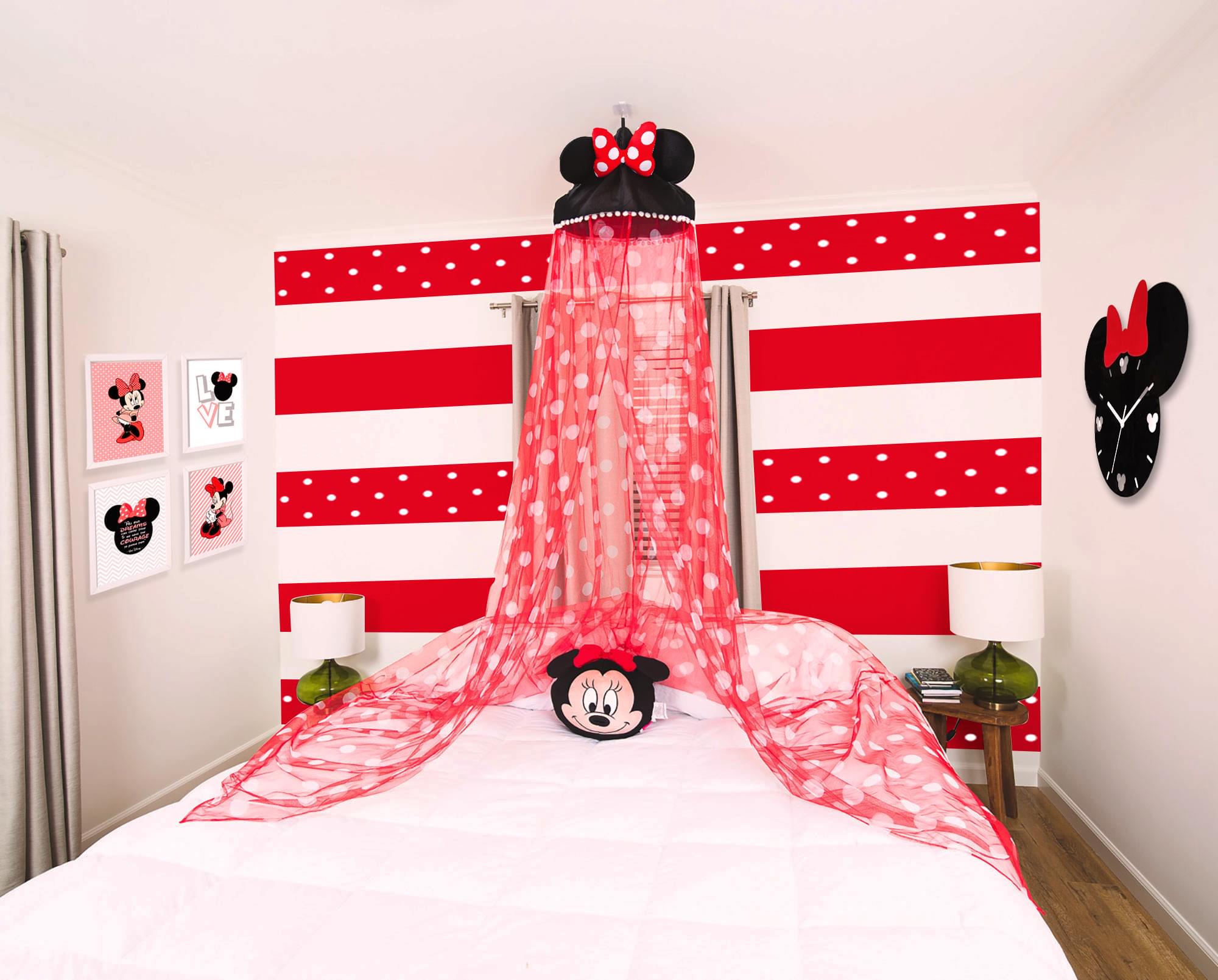 Enchanting Disney Minnie Mouse Ceiling Bed Canopy