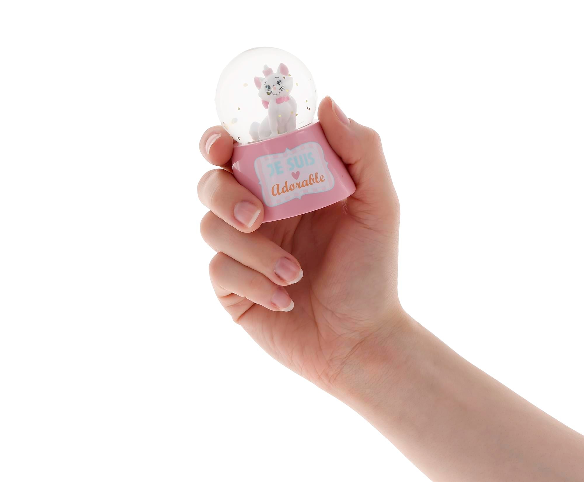 Enchanting Disney The Aristocats Marie 3-Inch Mini Snow Globe