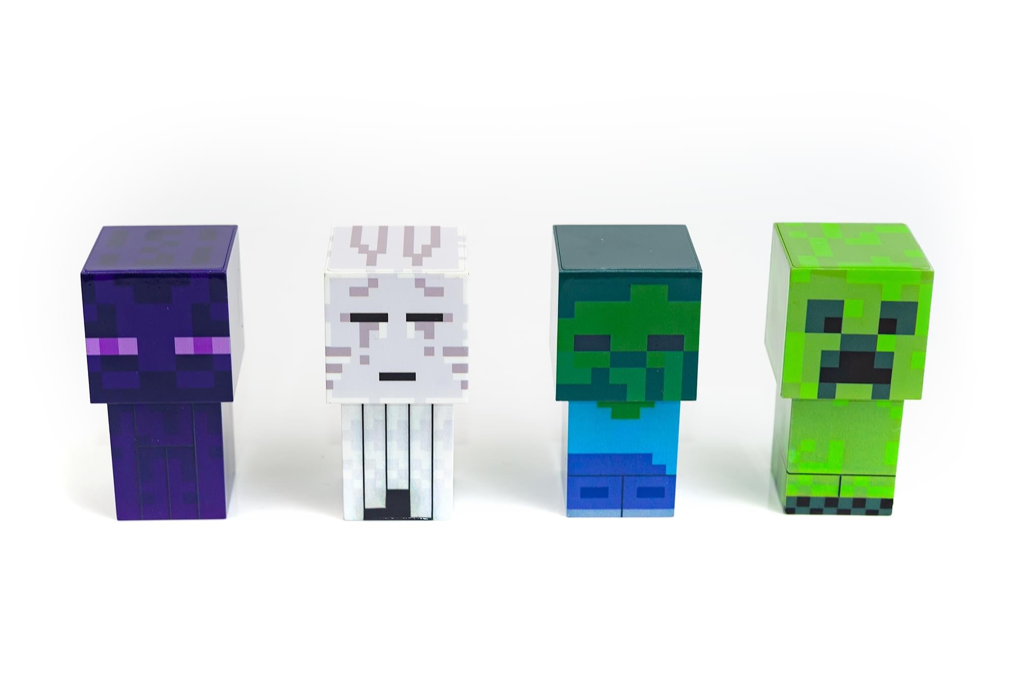 Light Up Your World with the Minecraft Mini Mob 4-Piece Figure Set