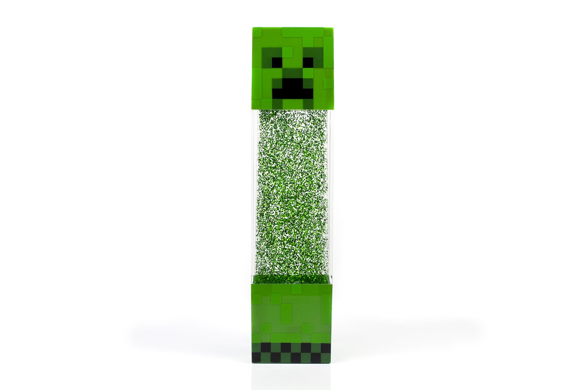 Sparkling Minecraft Creeper Motion Light - 12-Inch LED Mood Lamp