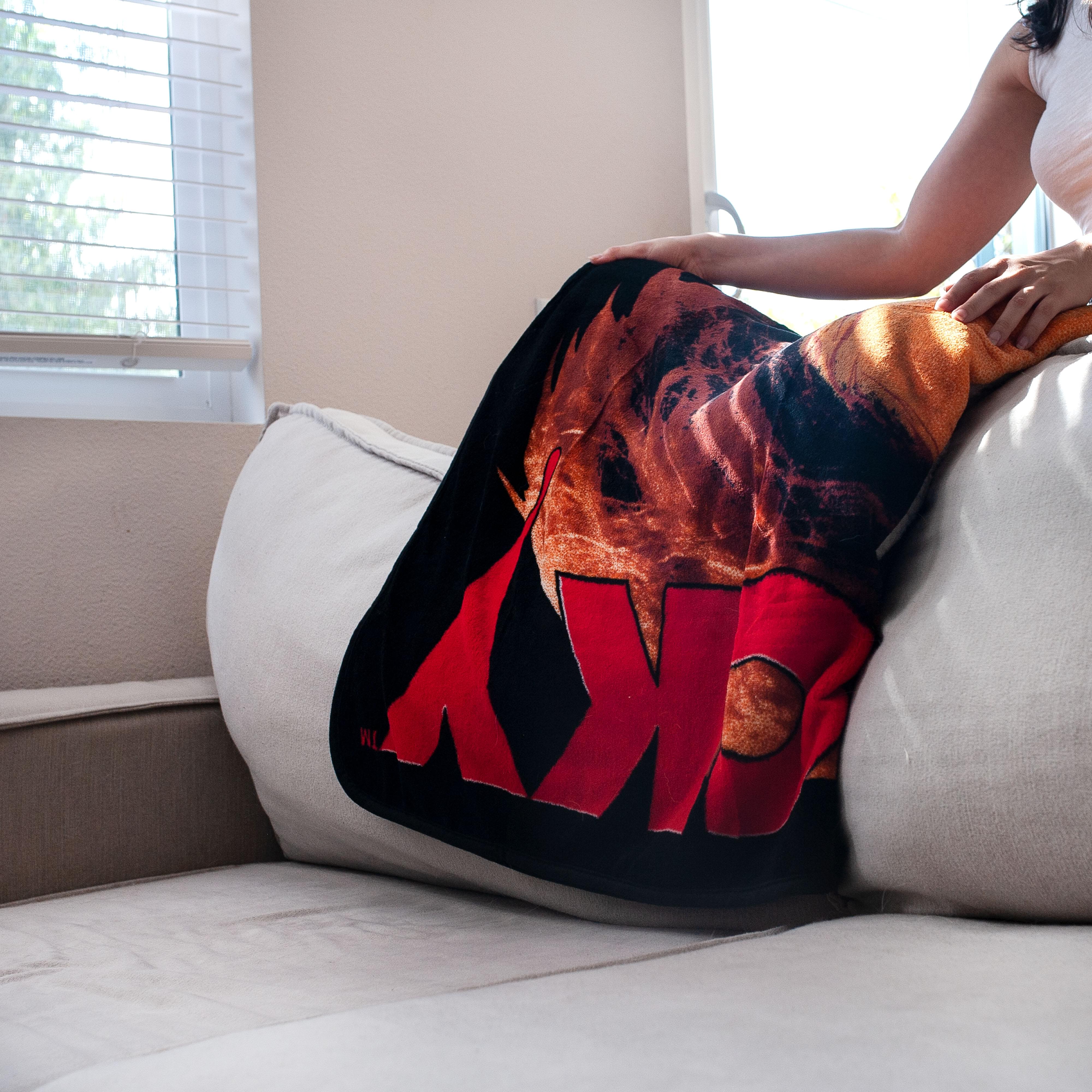 Chucky-Inspired Fleece Throw Blanket - 50 x 60 Inches