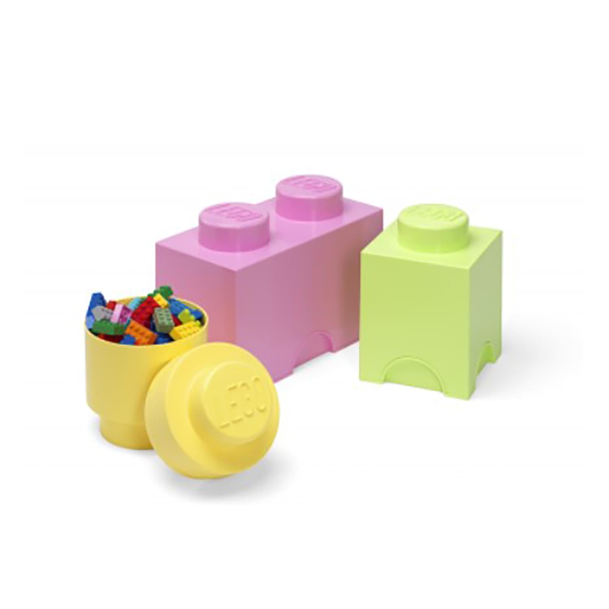 Colorful and Versatile LEGO Storage Brick Set - Stack, Store, and Play!