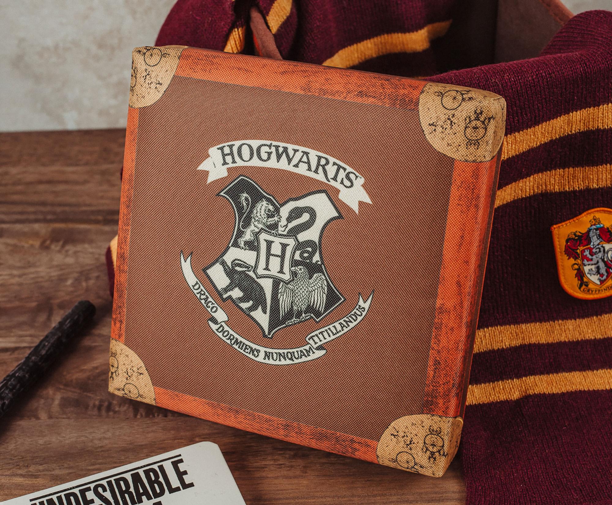 10-Inch Harry Potter Hogwarts Storage Bin with Lid