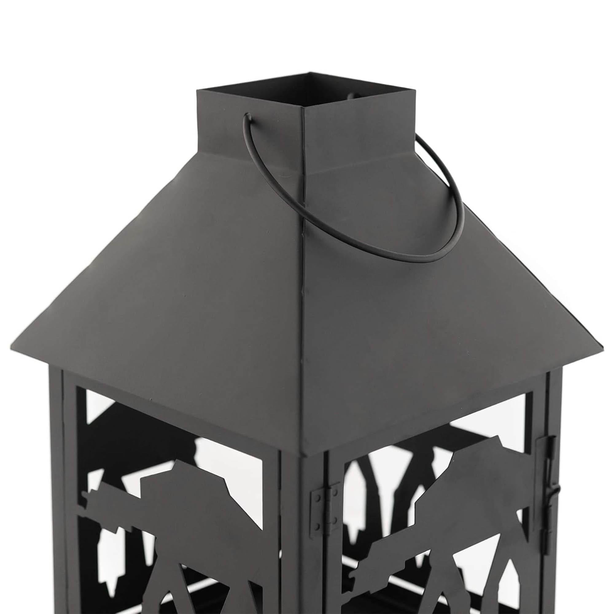 Epic Star Wars Black Stamped Lanterns: Imperial AT-AT Set of 2 - 12 Inches